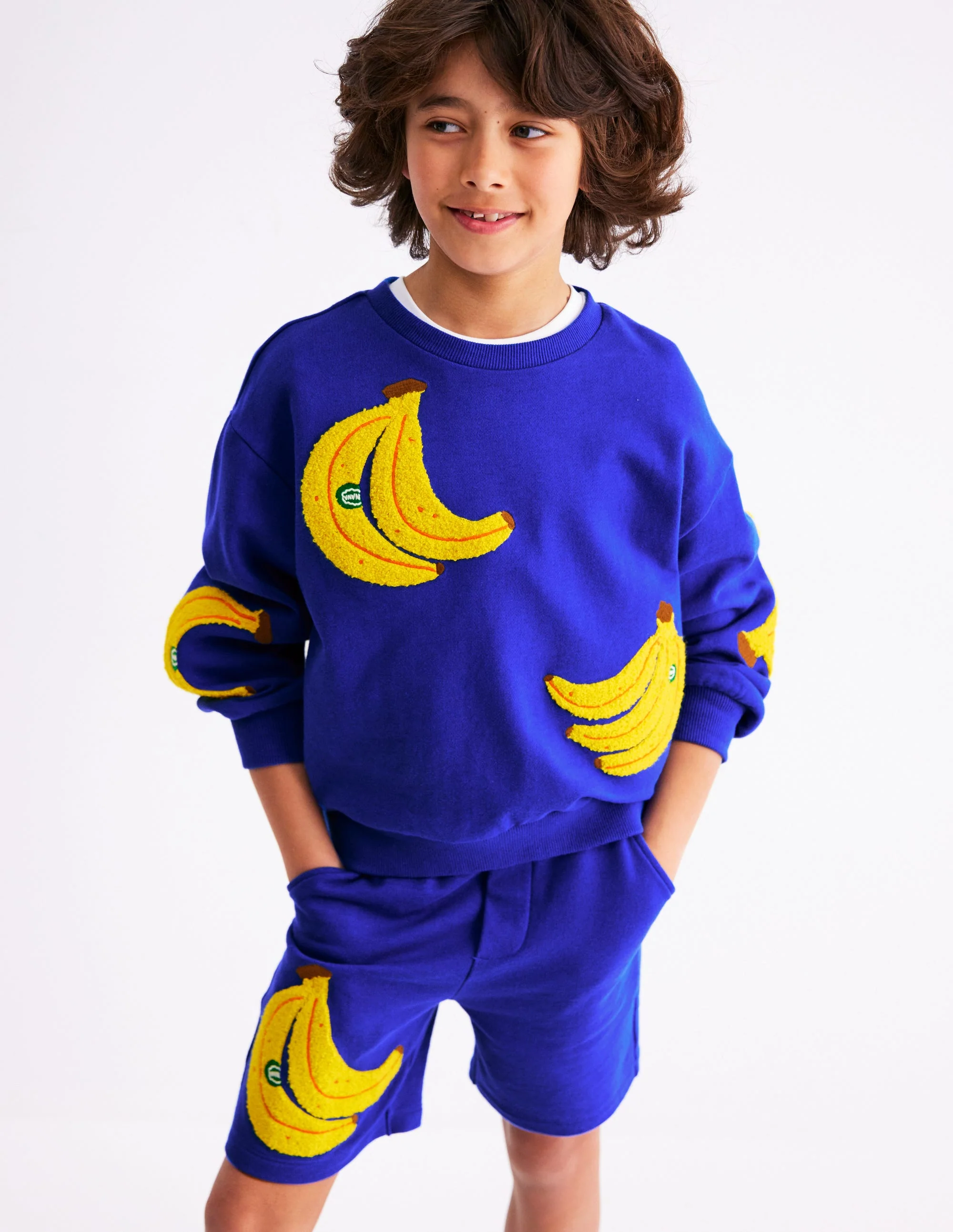 Fun Sweatshirt-Surf the Web Banana - Image 2