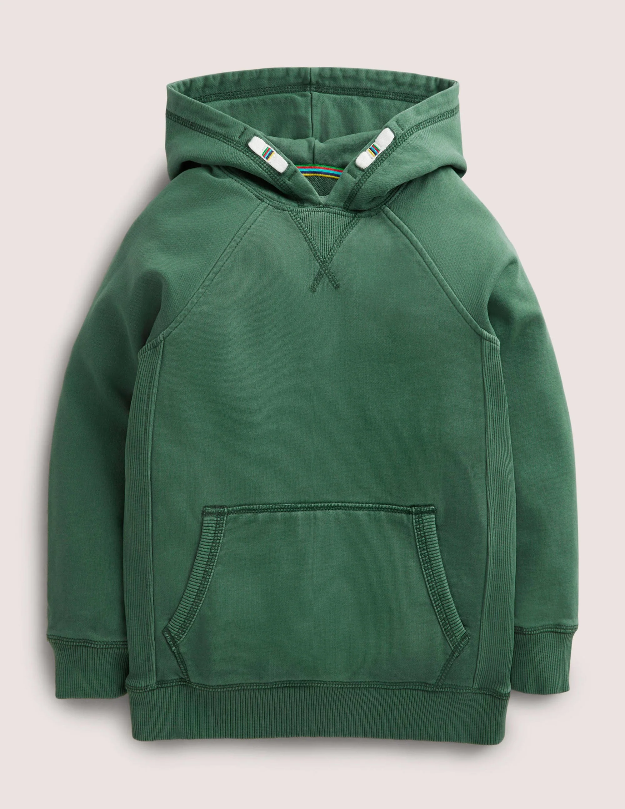 Garment Dye Hoodie-Trekking Green
