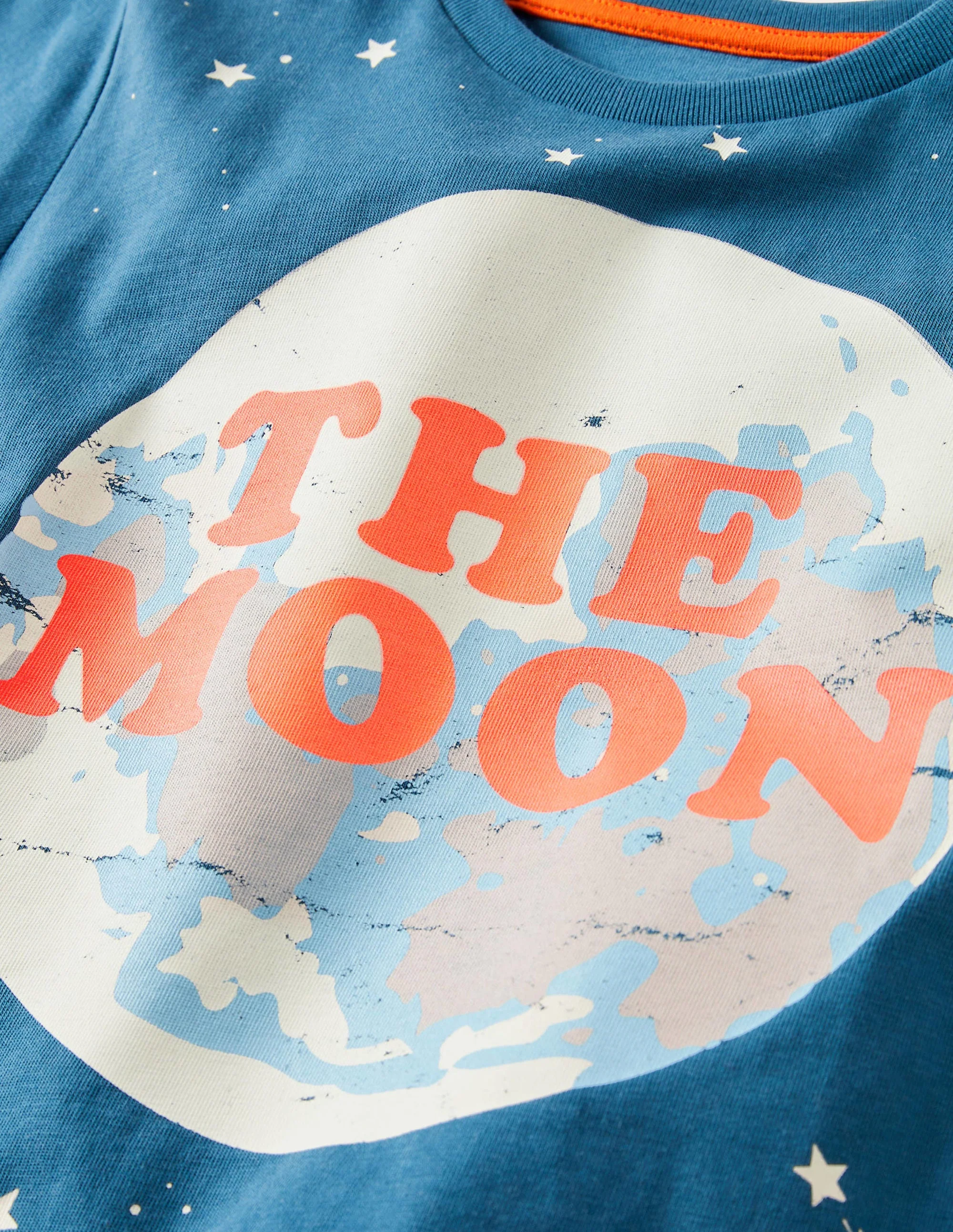 Glow-in-the-dark T-Shirt-Baltic Blue Moon - Image 3