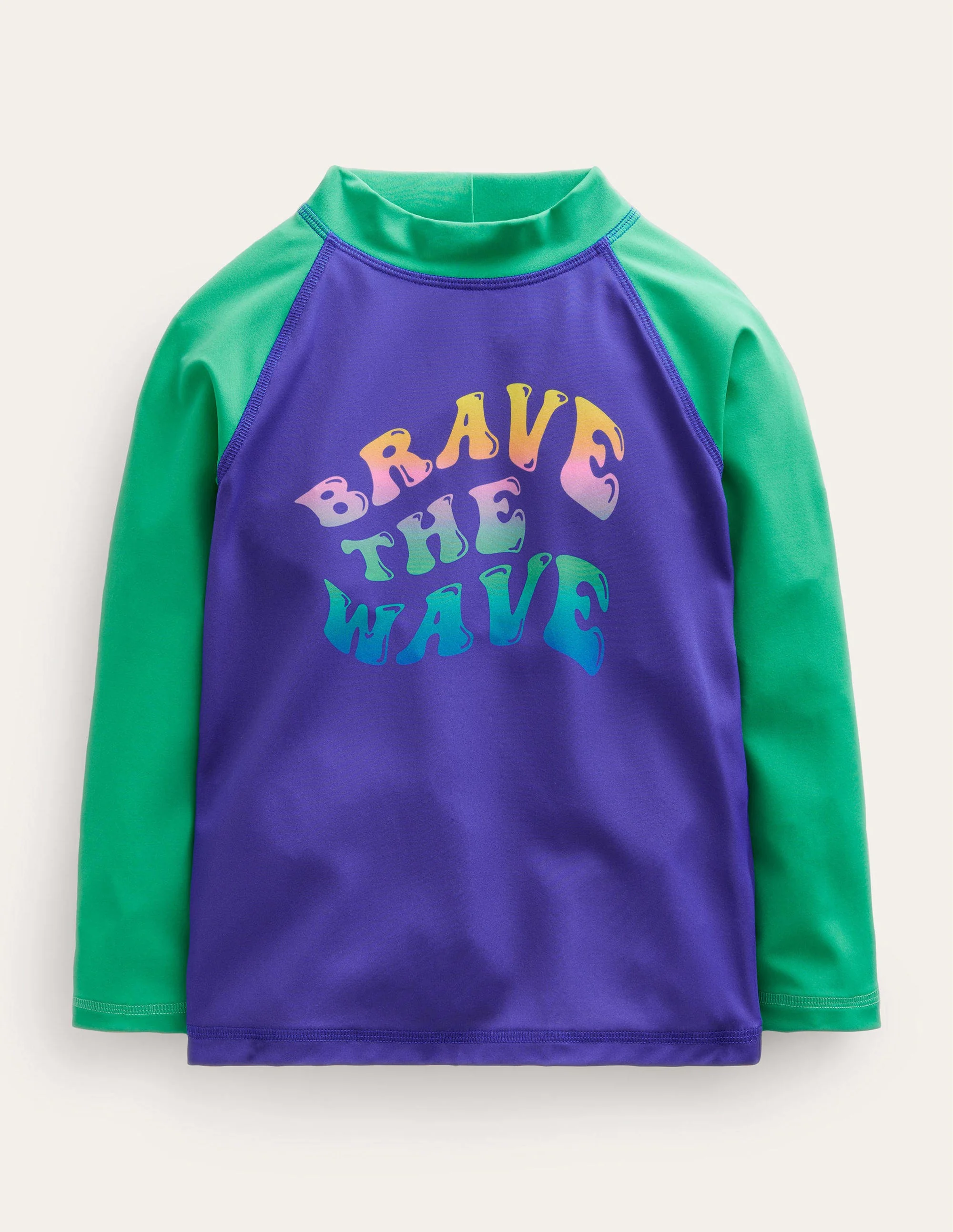 Graphic Rash Guard-Bluing