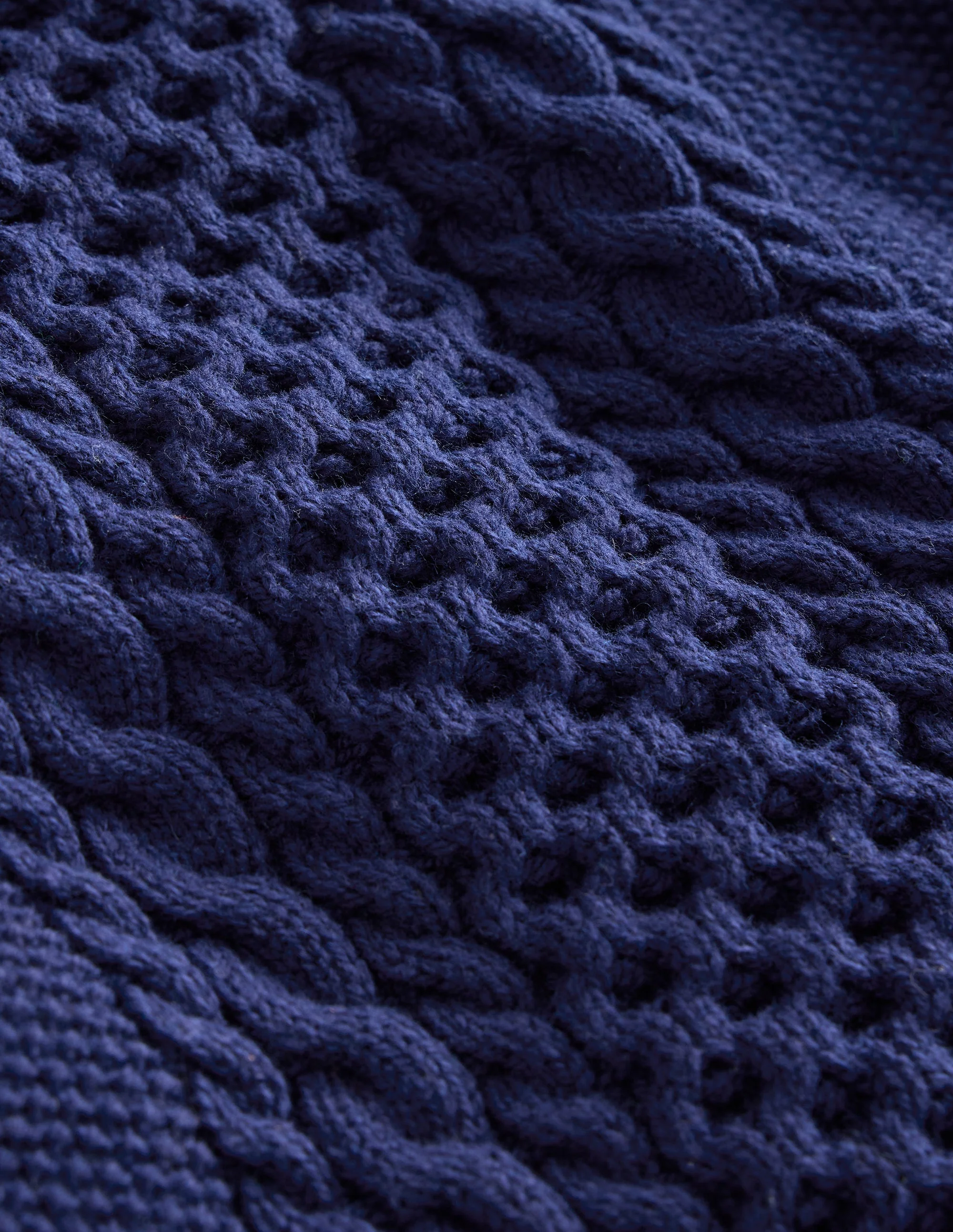 Heritage Cable Sweater-College Navy - Image 3