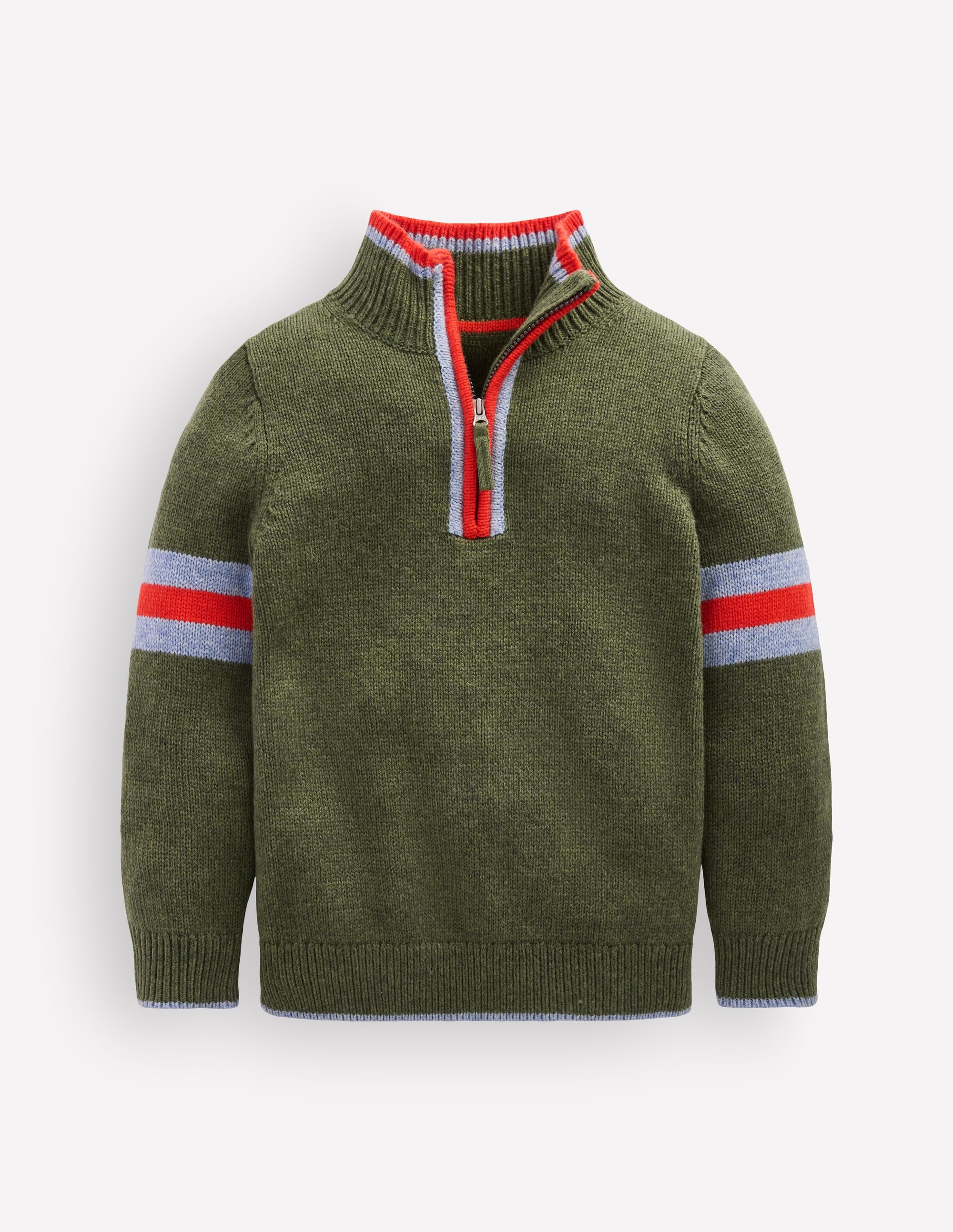 Heritage Half-Zip Sweater-Chive Marl