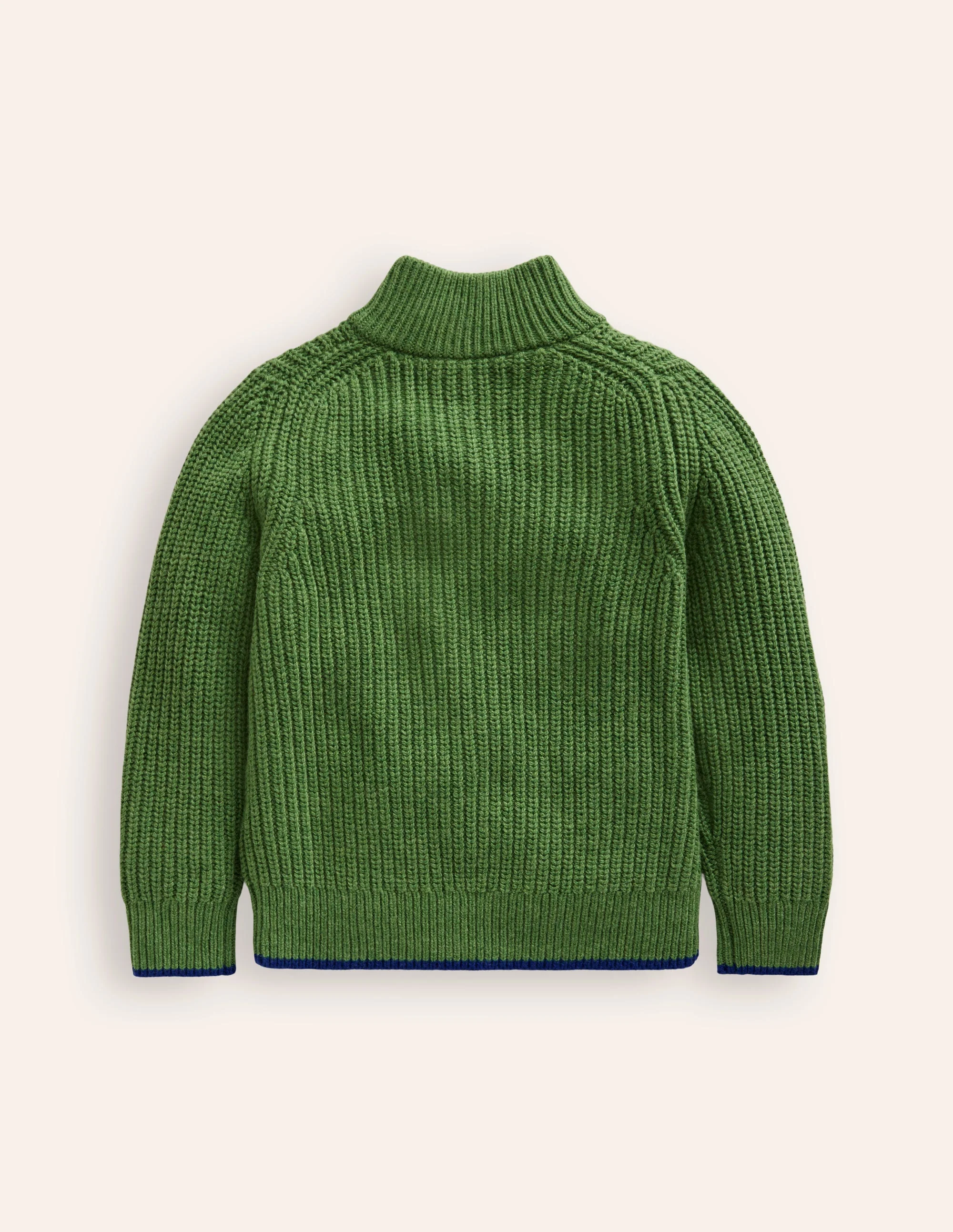 Heritage Half-Zip Sweater-Iguana Green - Image 2
