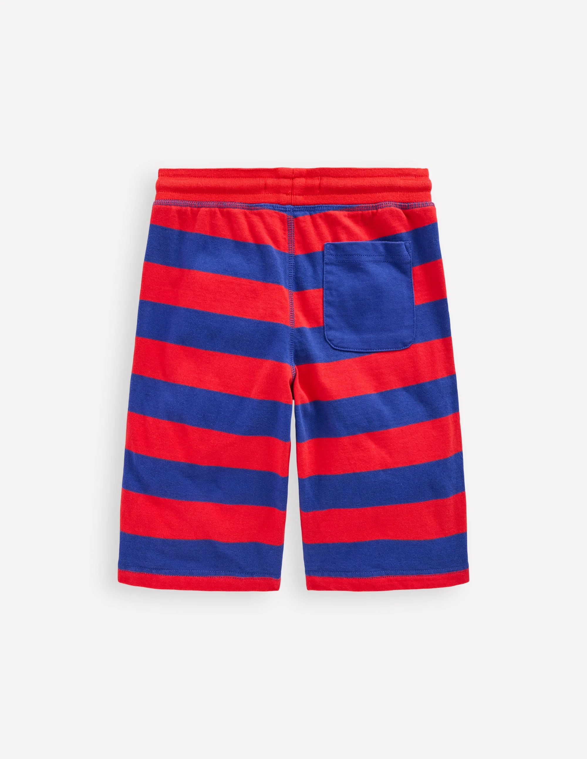Jersey Baggies-Poppy Red/ Sapphire Blue - Image 2