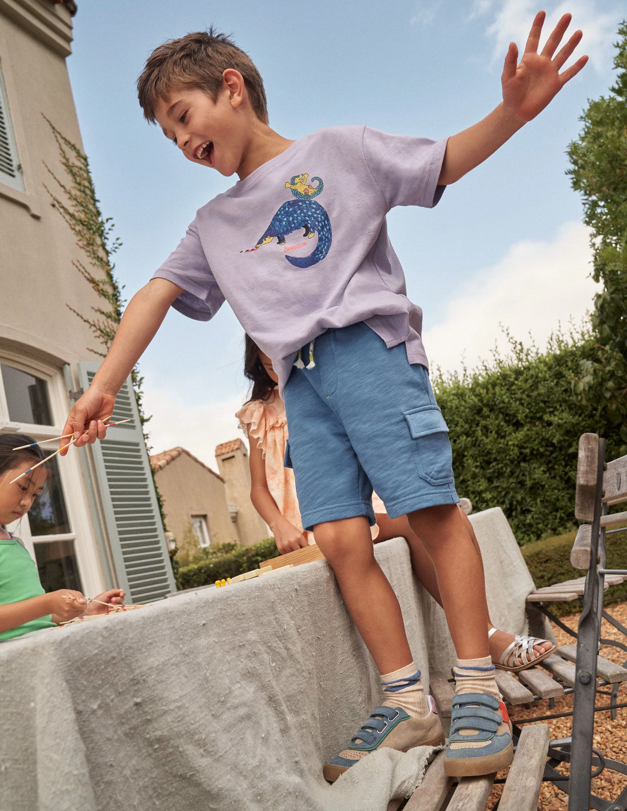 Jersey Cargo Short-Delft Blue - Image 4