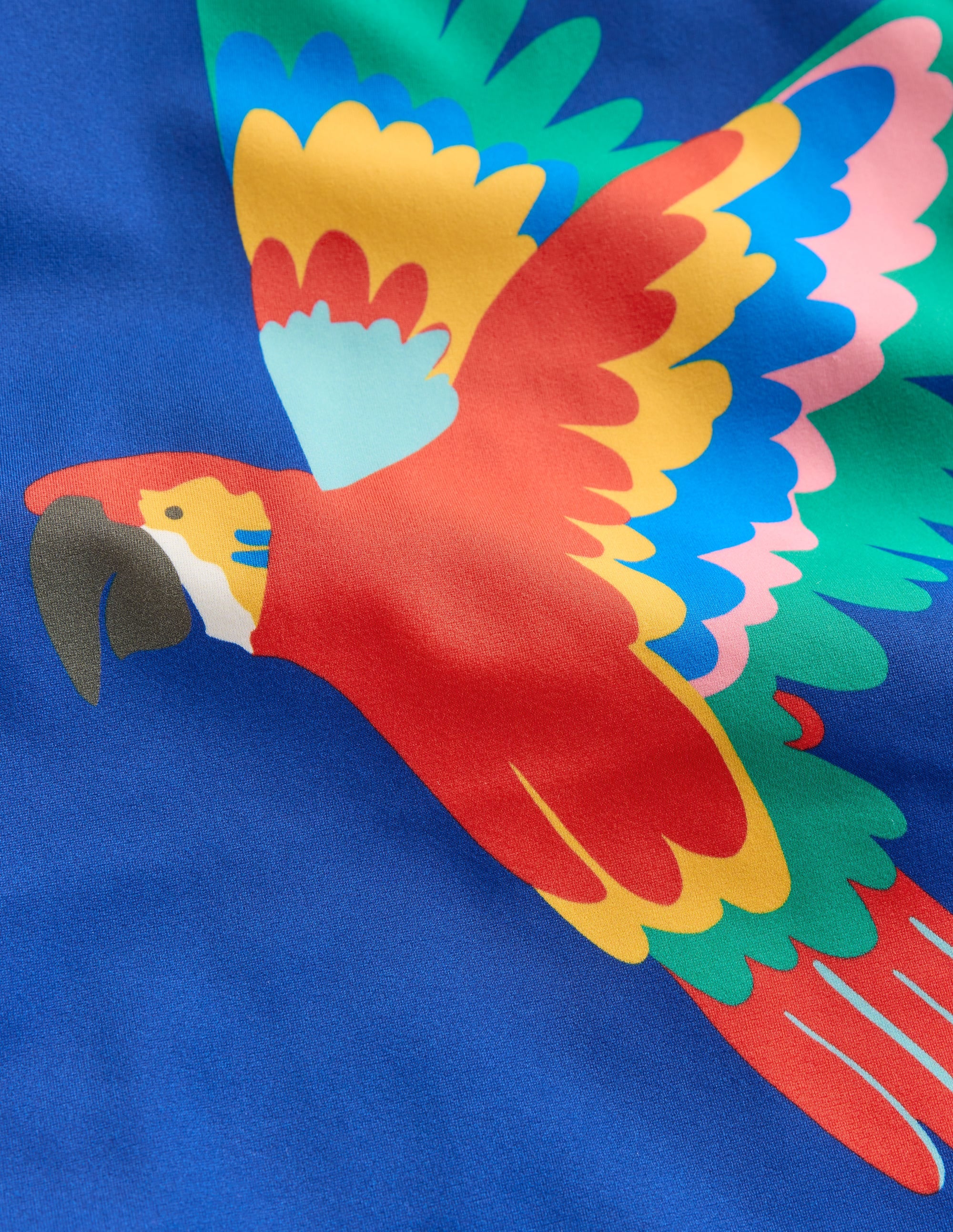Logo Rash Vest-Multi Rainbow Parrot - Image 3