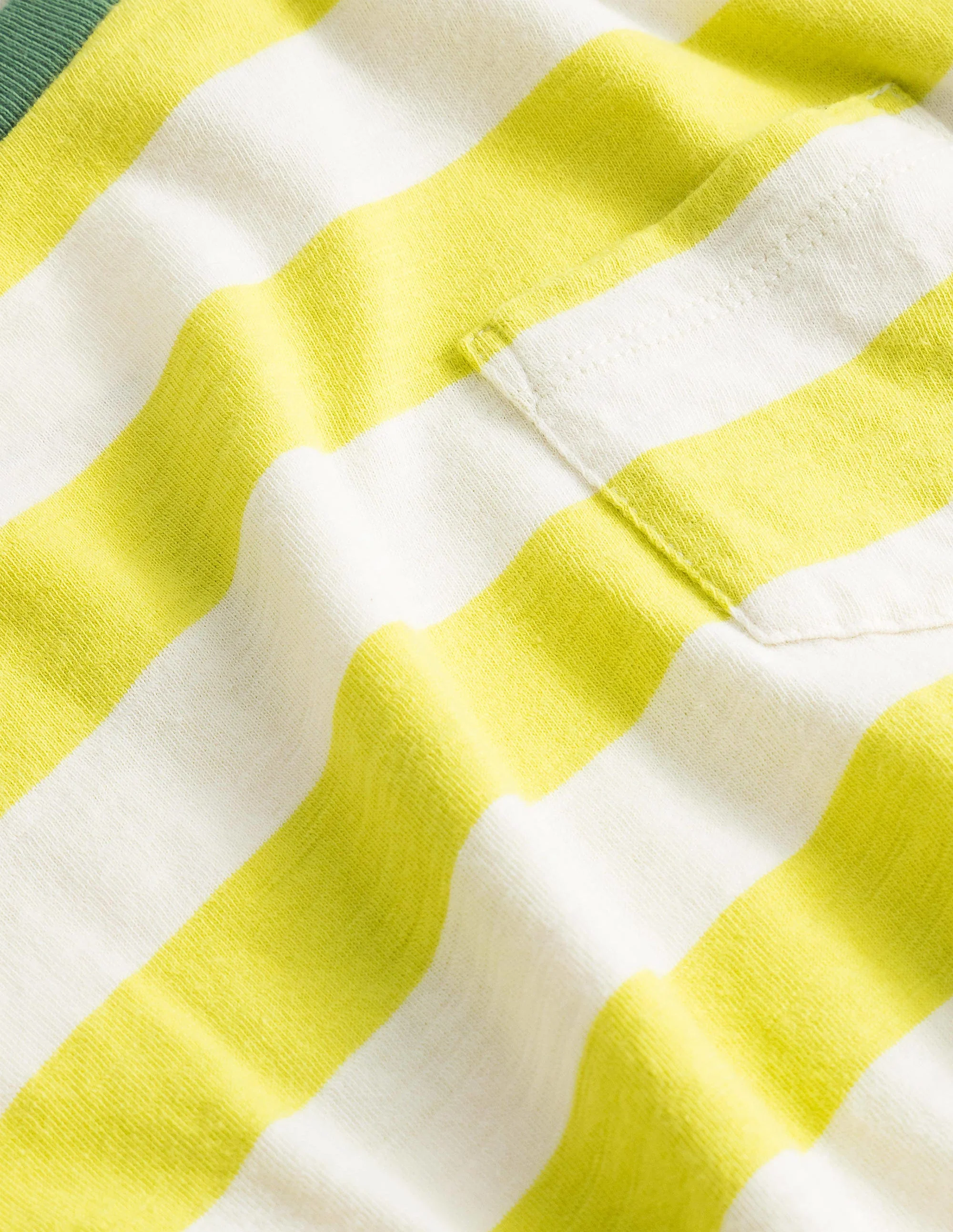 Long-sleeved Washed T-shirt-Gooseberry/Vanilla pod - Image 3