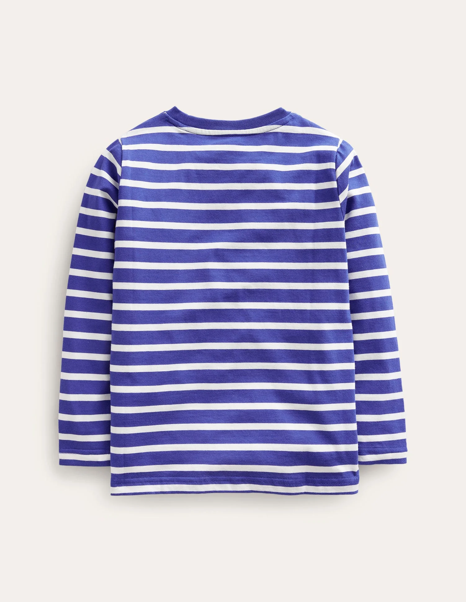 Novelty Bag T-shirt-Bluing/ Ivory Stripe - Image 2