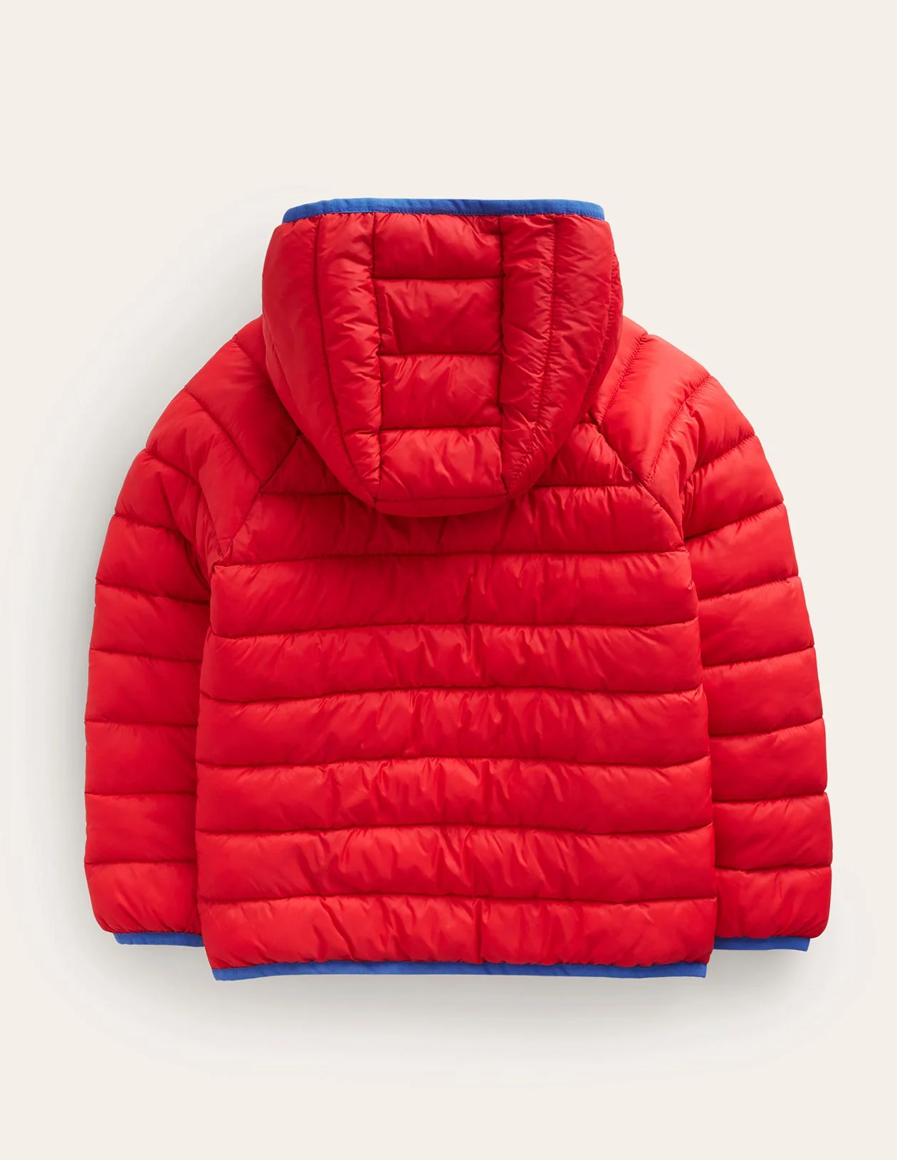 Pack-away Padded Jacket-Red - Image 2