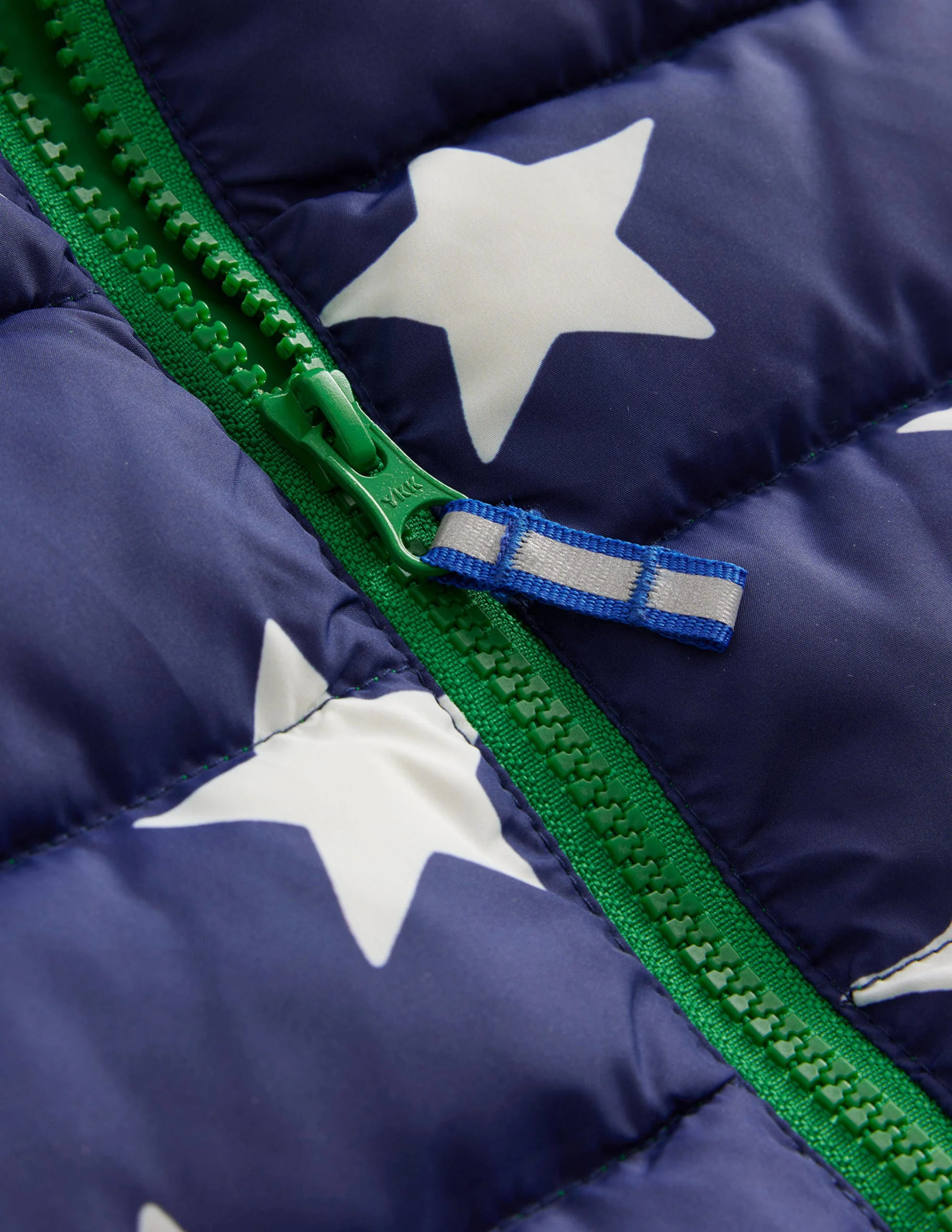 Padded Vest-College Navy Star - Image 3