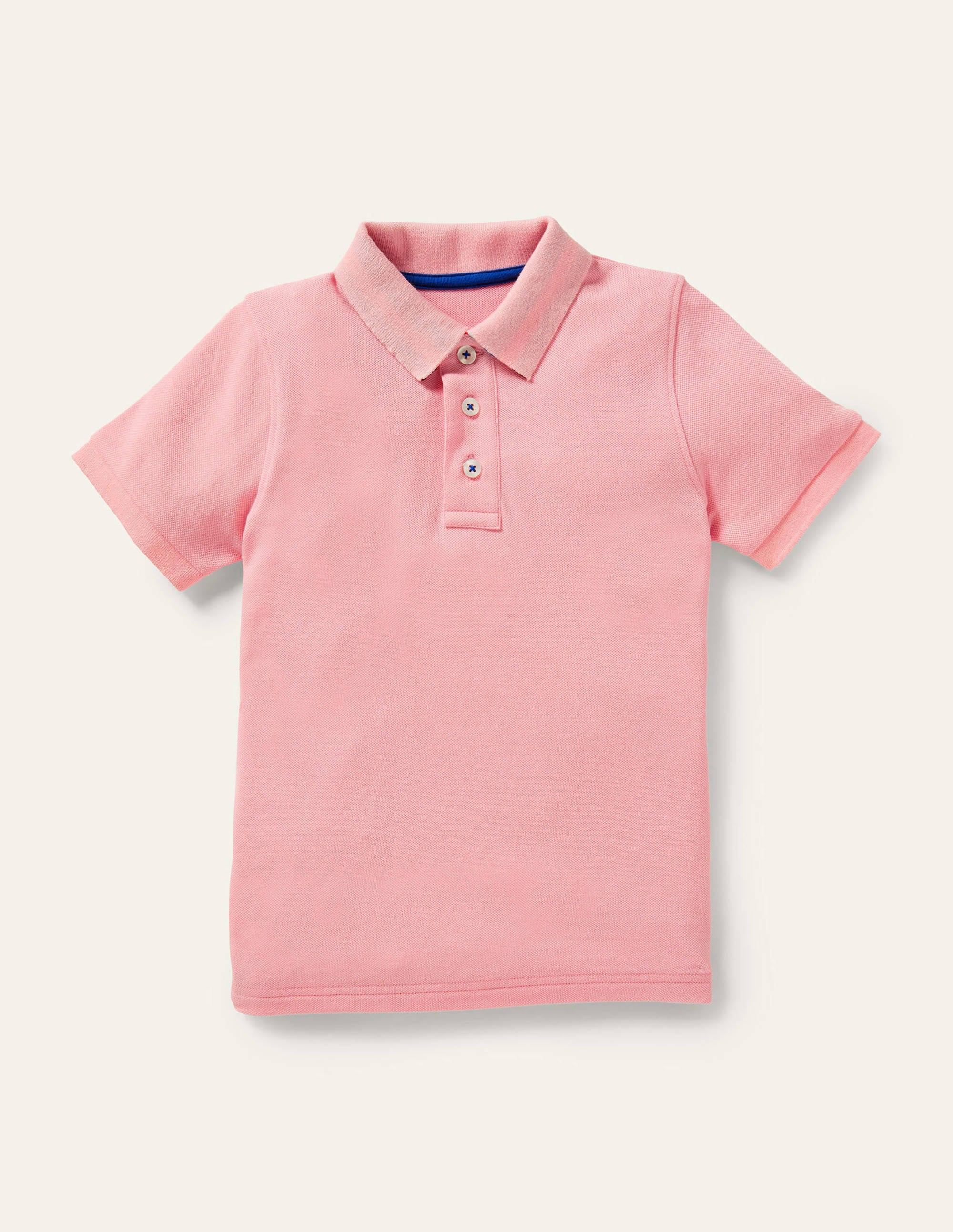 Piqué Polo Shirt-Boto Pink