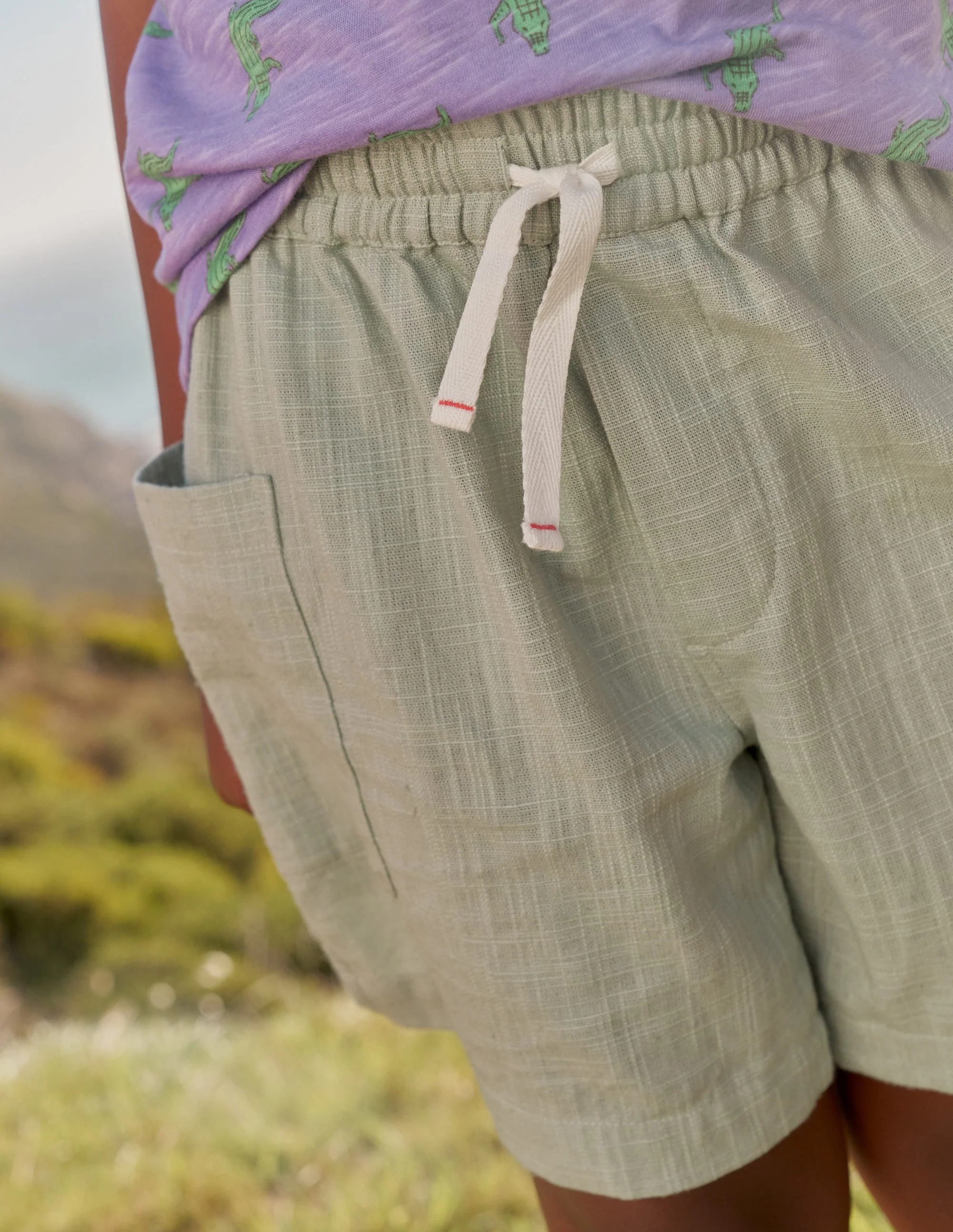 Pocket Shorts-Eau De Nil - Image 5