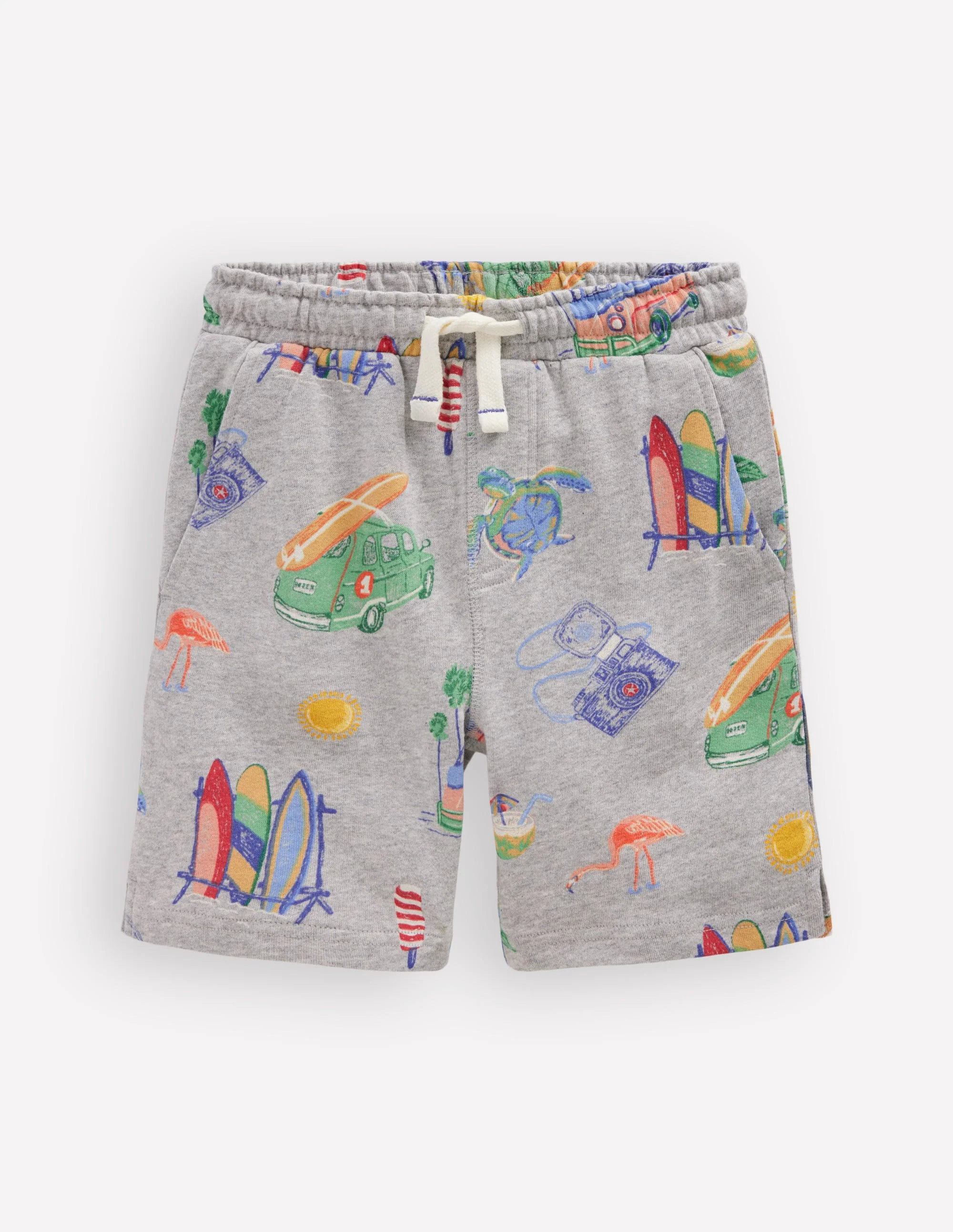 Printed Shorts-Chambray Holiday - Image 2