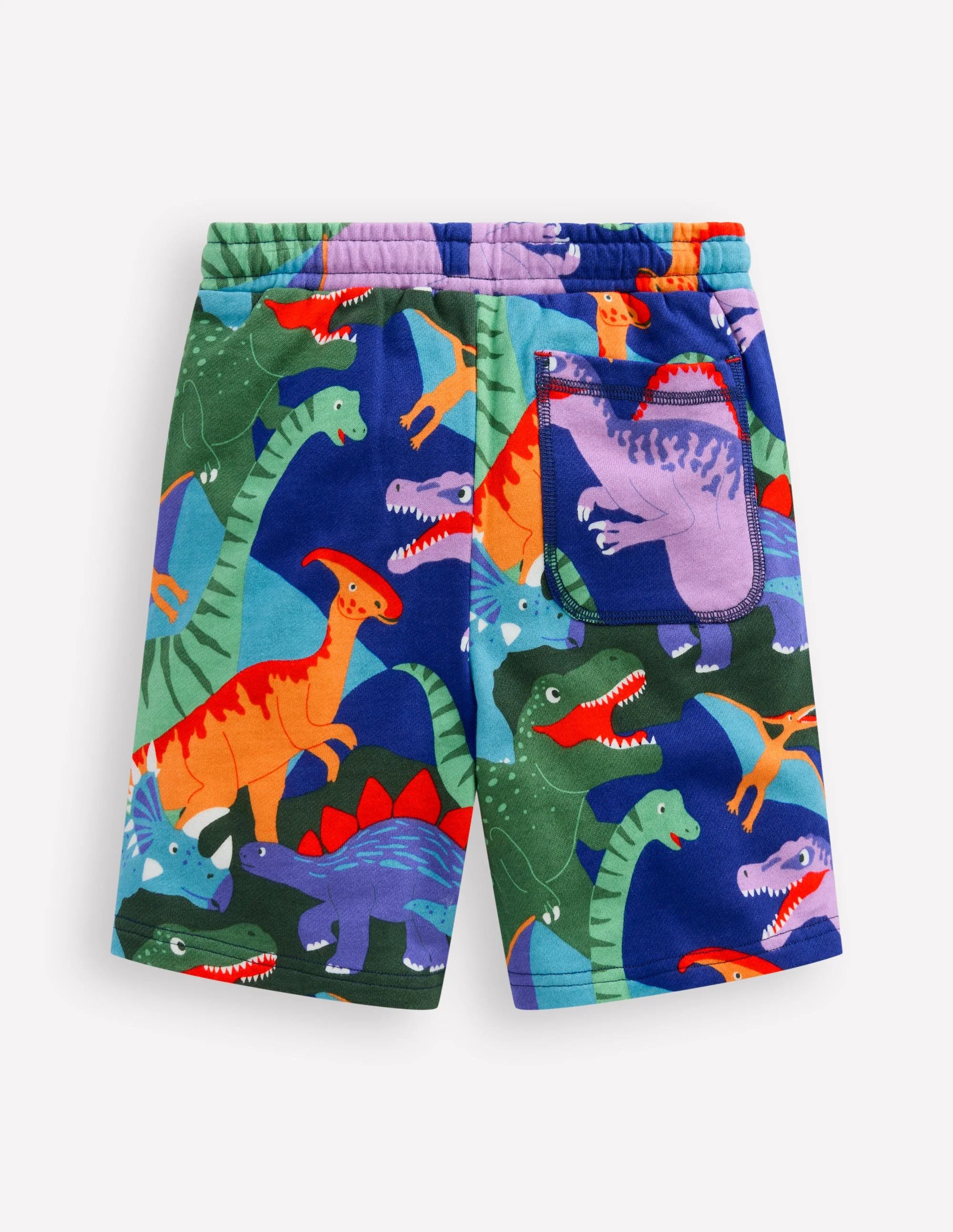 Printed Shorts-Multi Dinosaur Camo - Image 2