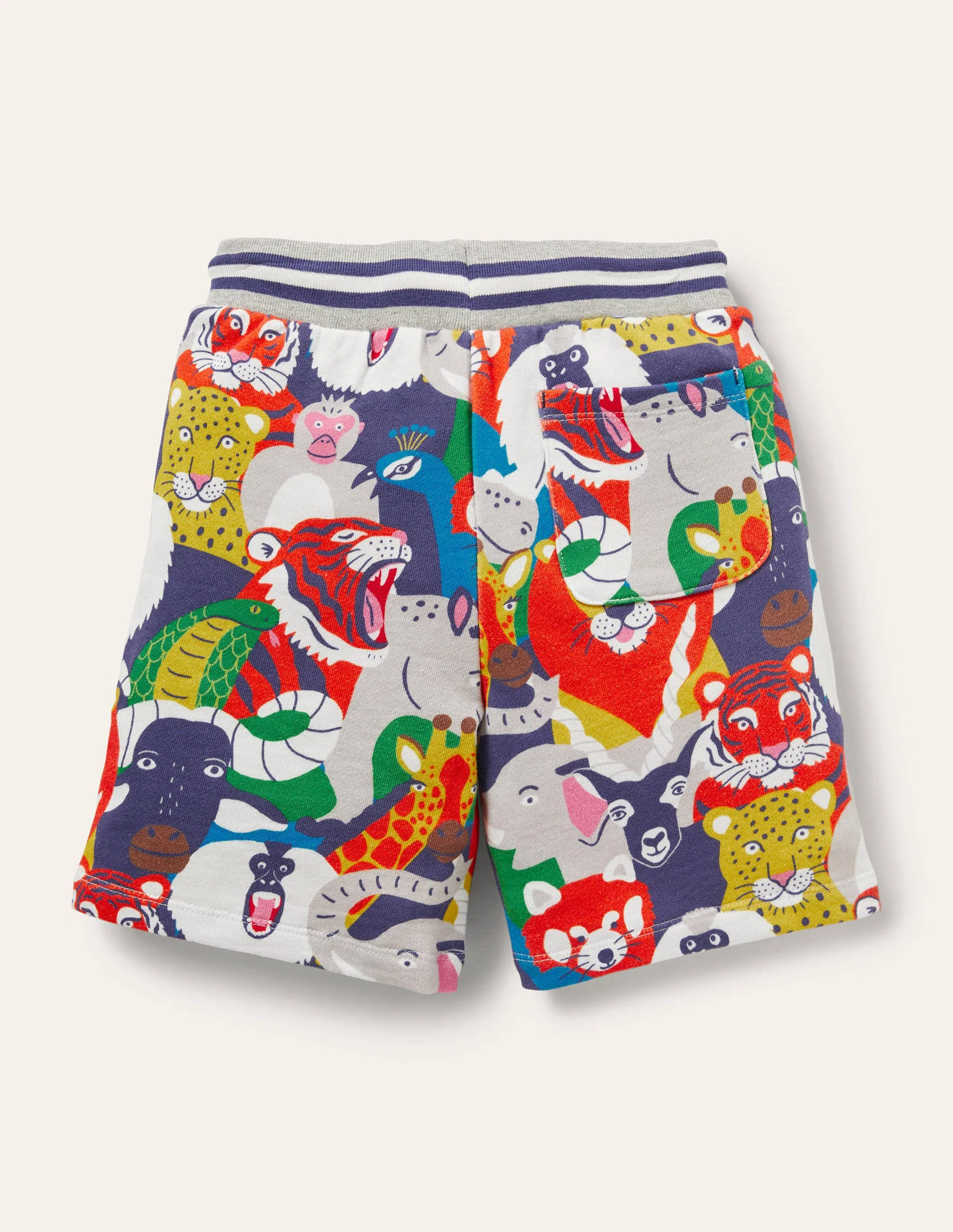 Printed Sweatshorts-Multi Bonkers Jungle - Image 2