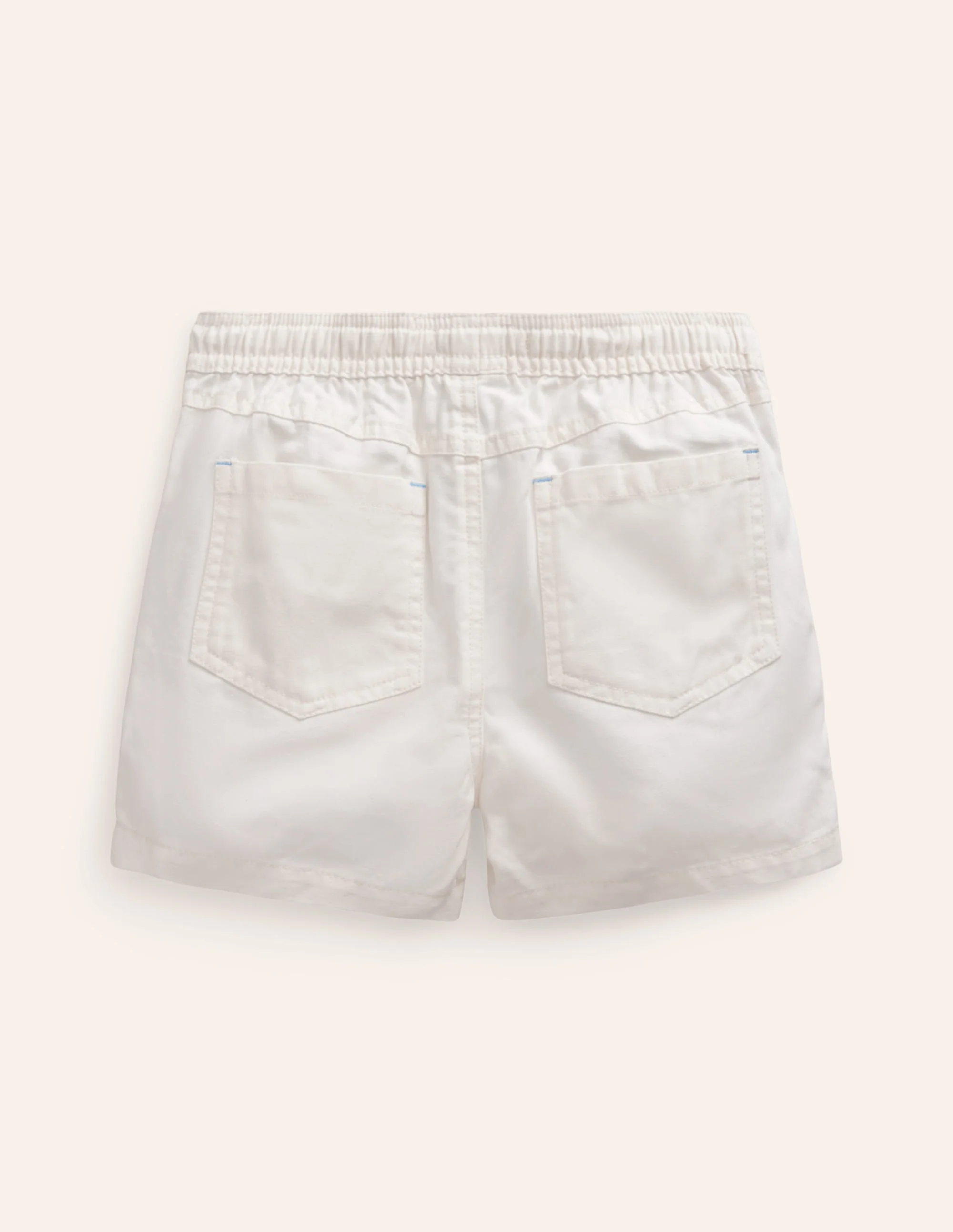 Pull-on Dock Shorts-White - Image 2