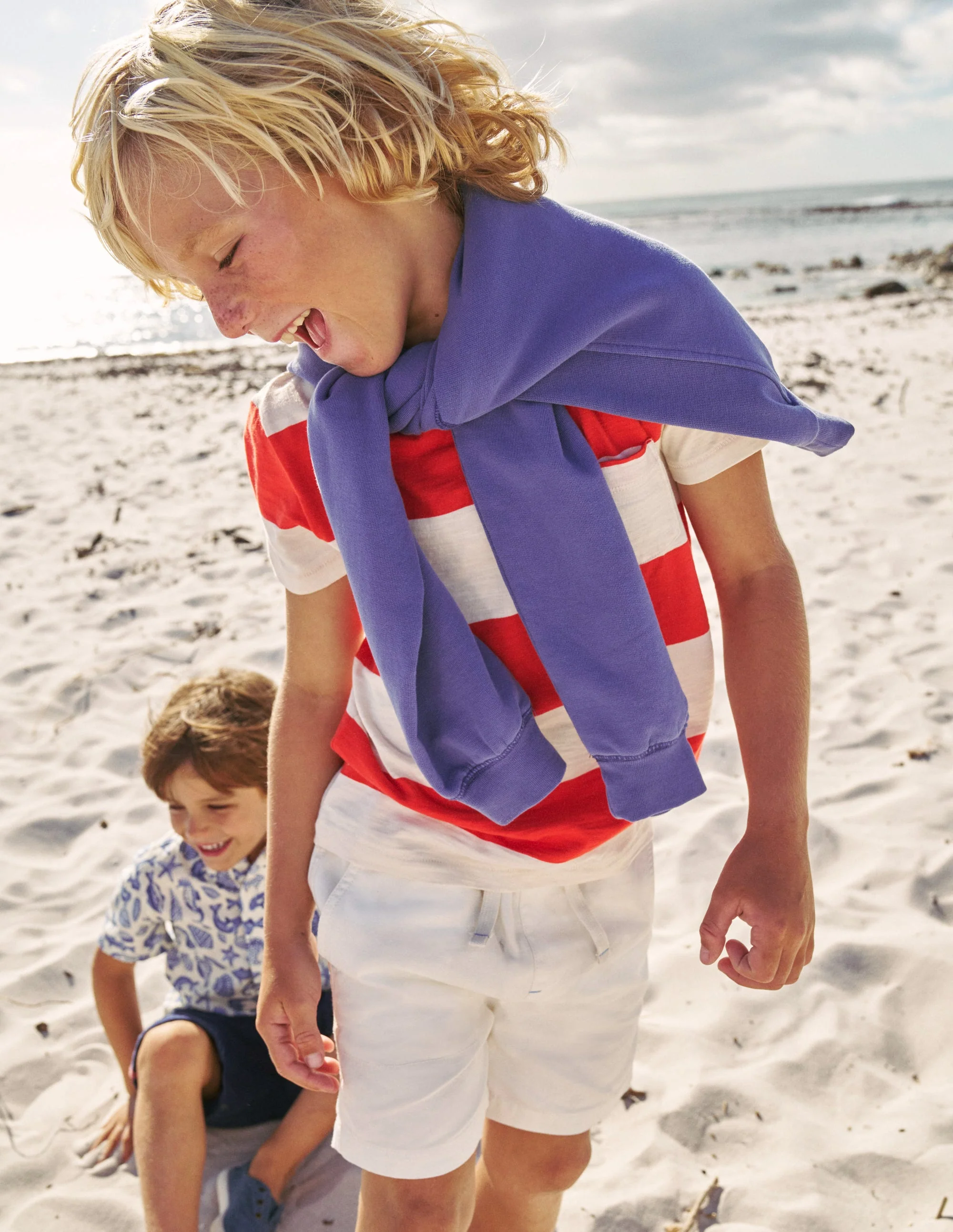 Pull-on Dock Shorts-White - Image 4