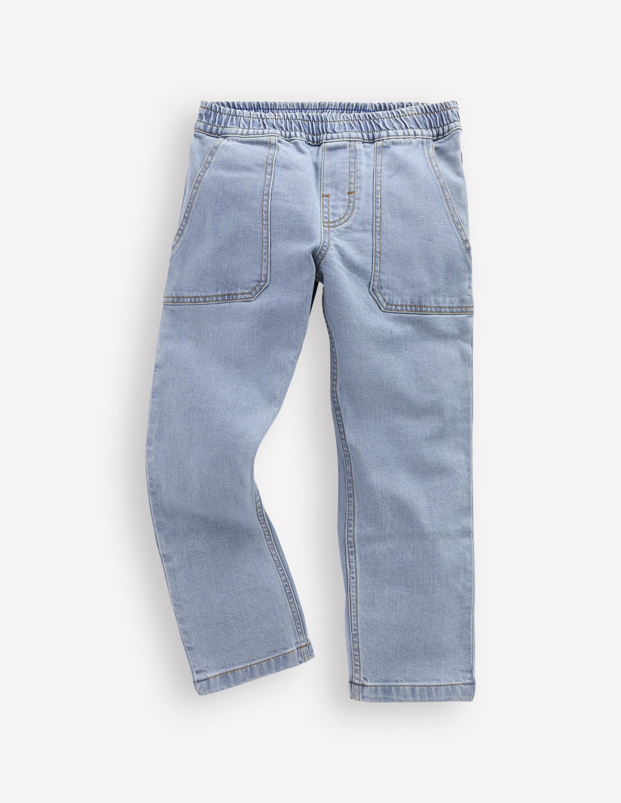 Pull-on Jeans-Light Wash