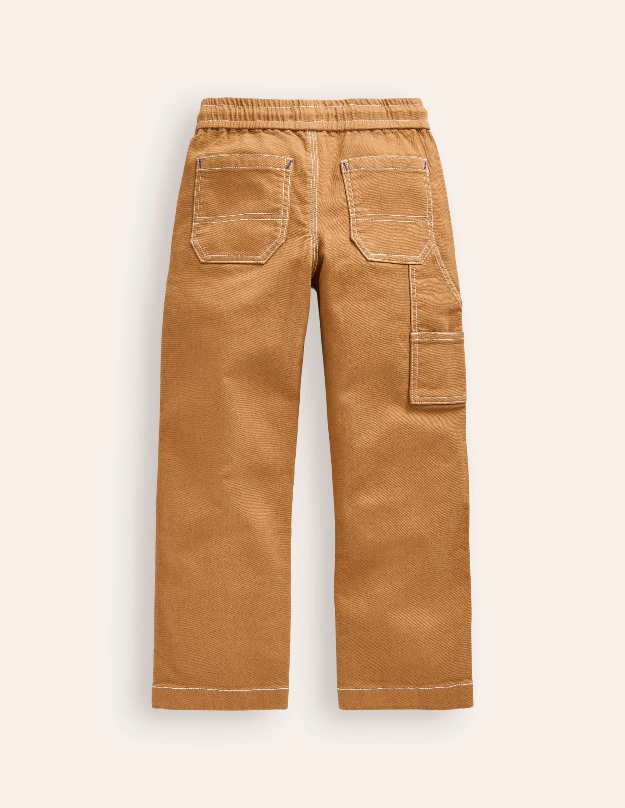 Pull-on Pocket Pants-Butterscotch Brown - Image 2