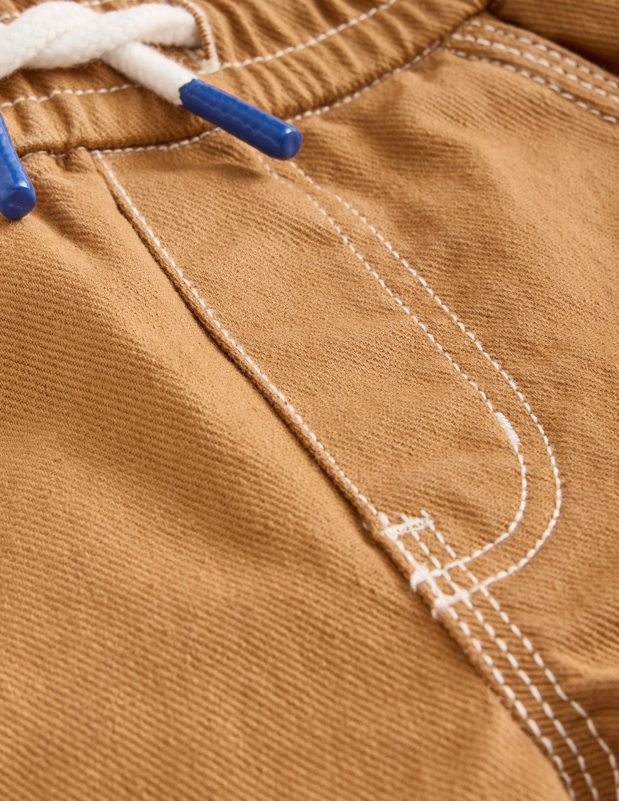 Pull-on Pocket Pants-Butterscotch Brown - Image 3