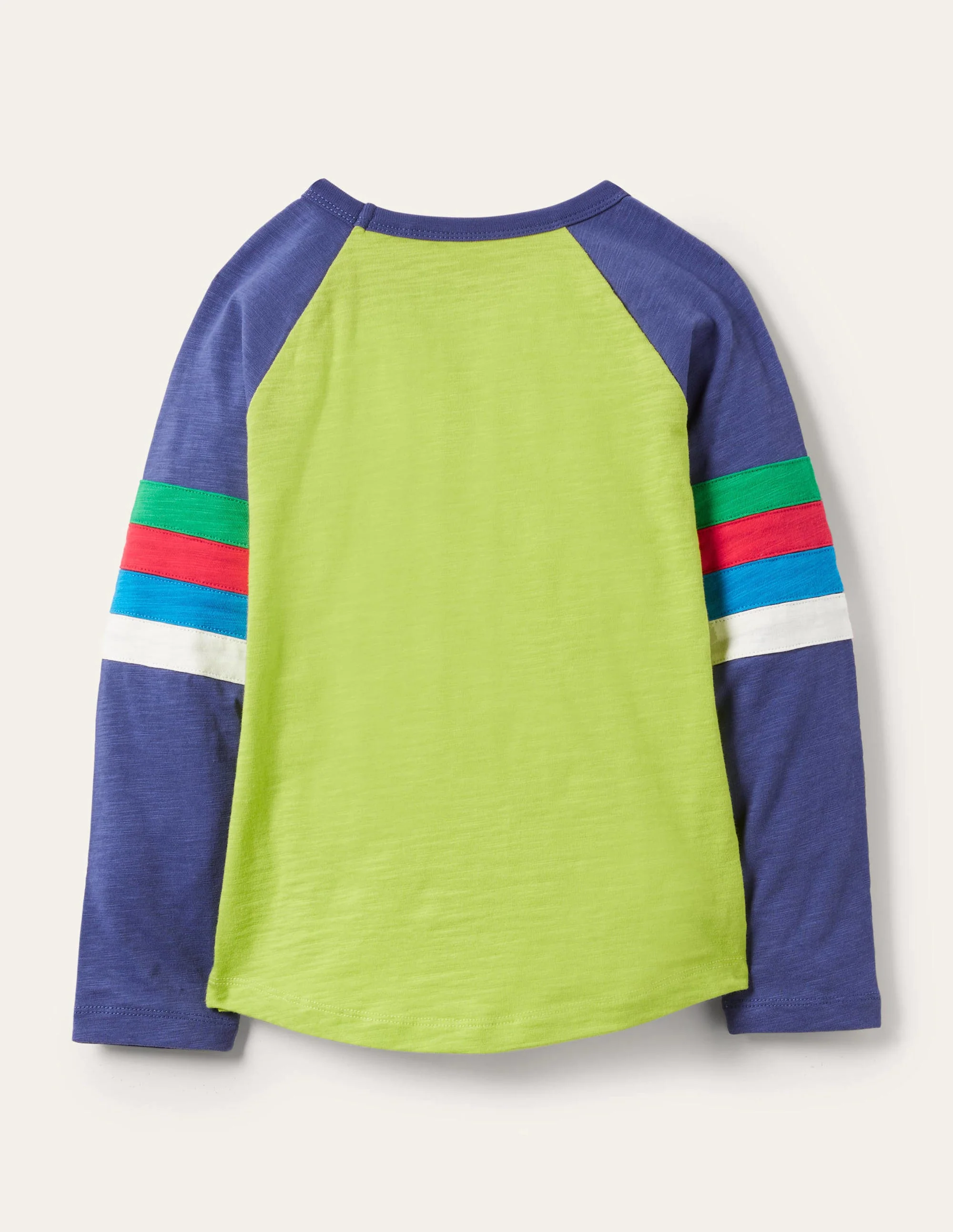 Raglan T-Shirt-Maximillion Yellow/Blue - Image 2