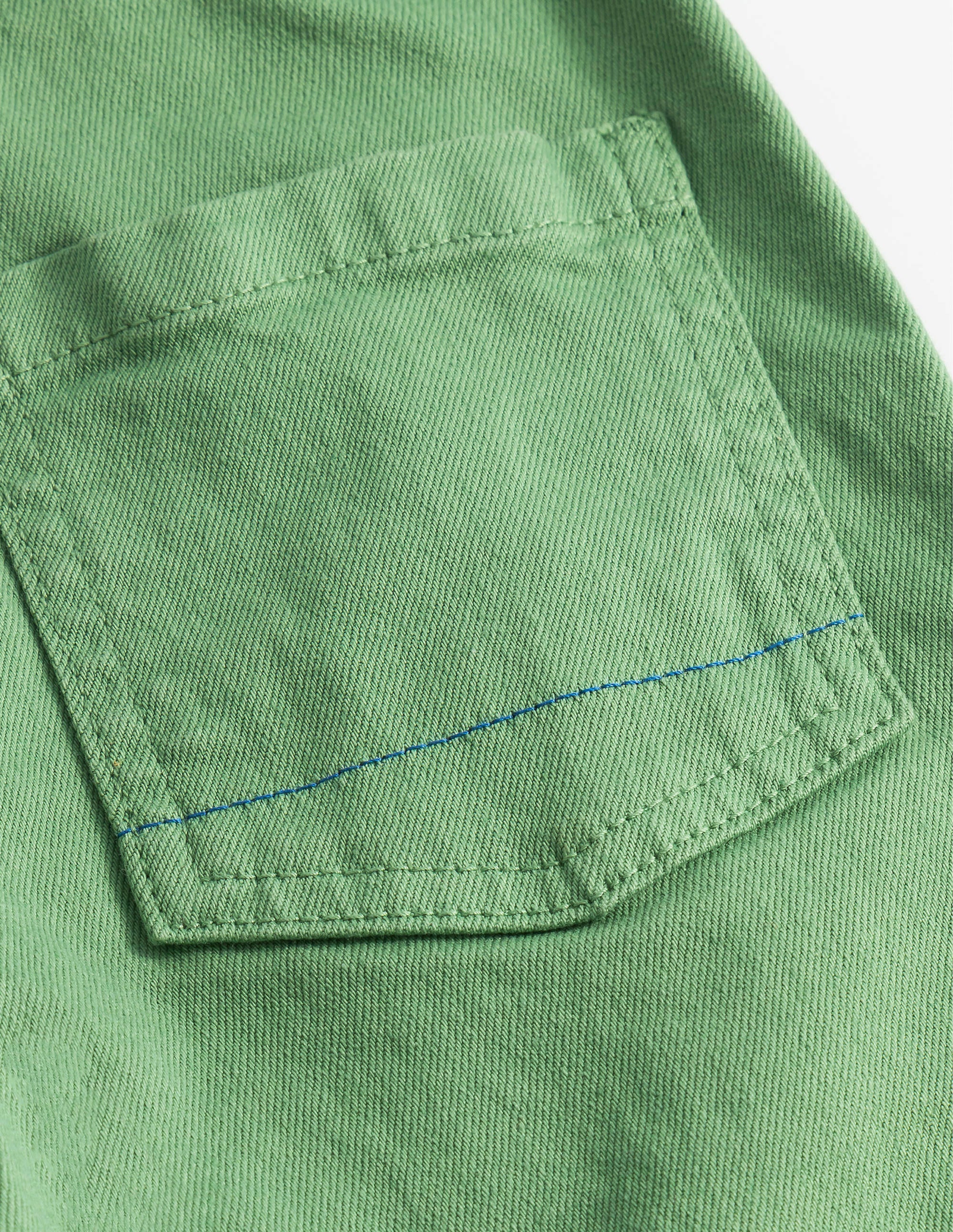 Relaxed Pocket Pants-Deep Grass Green - Image 3