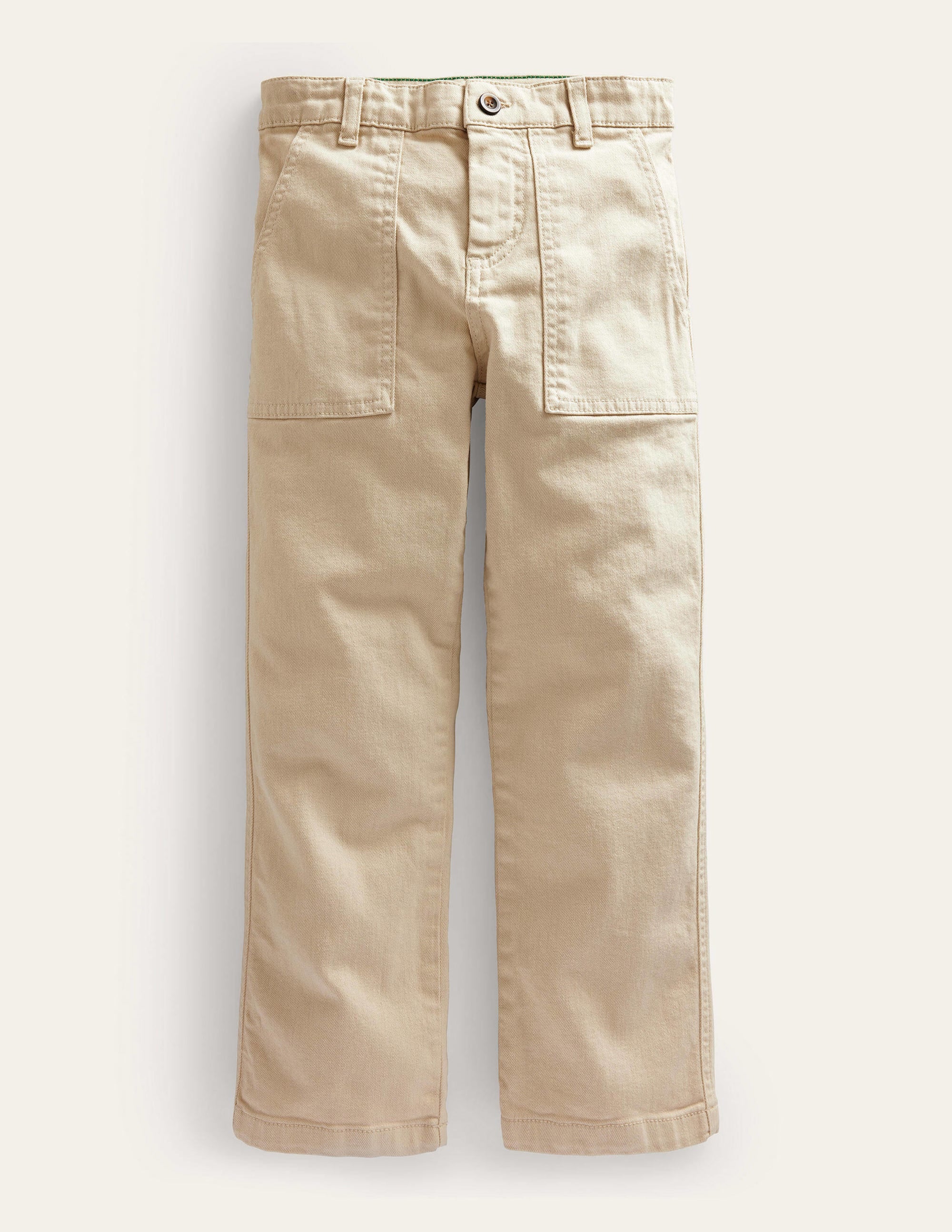 Relaxed Pocket Pants-Stone