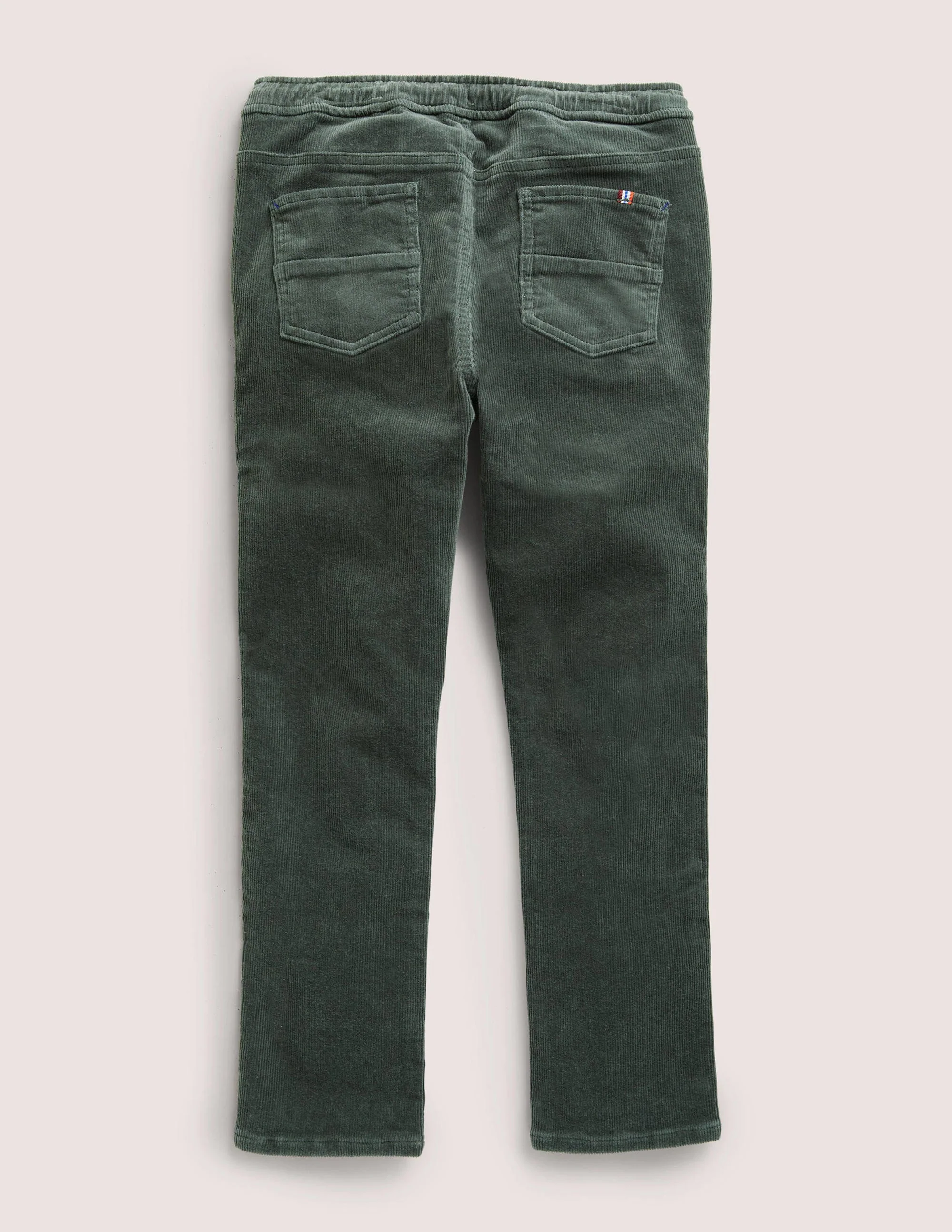 Relaxed Slim Pull-on Pants-Pottery Green Cord - Image 2