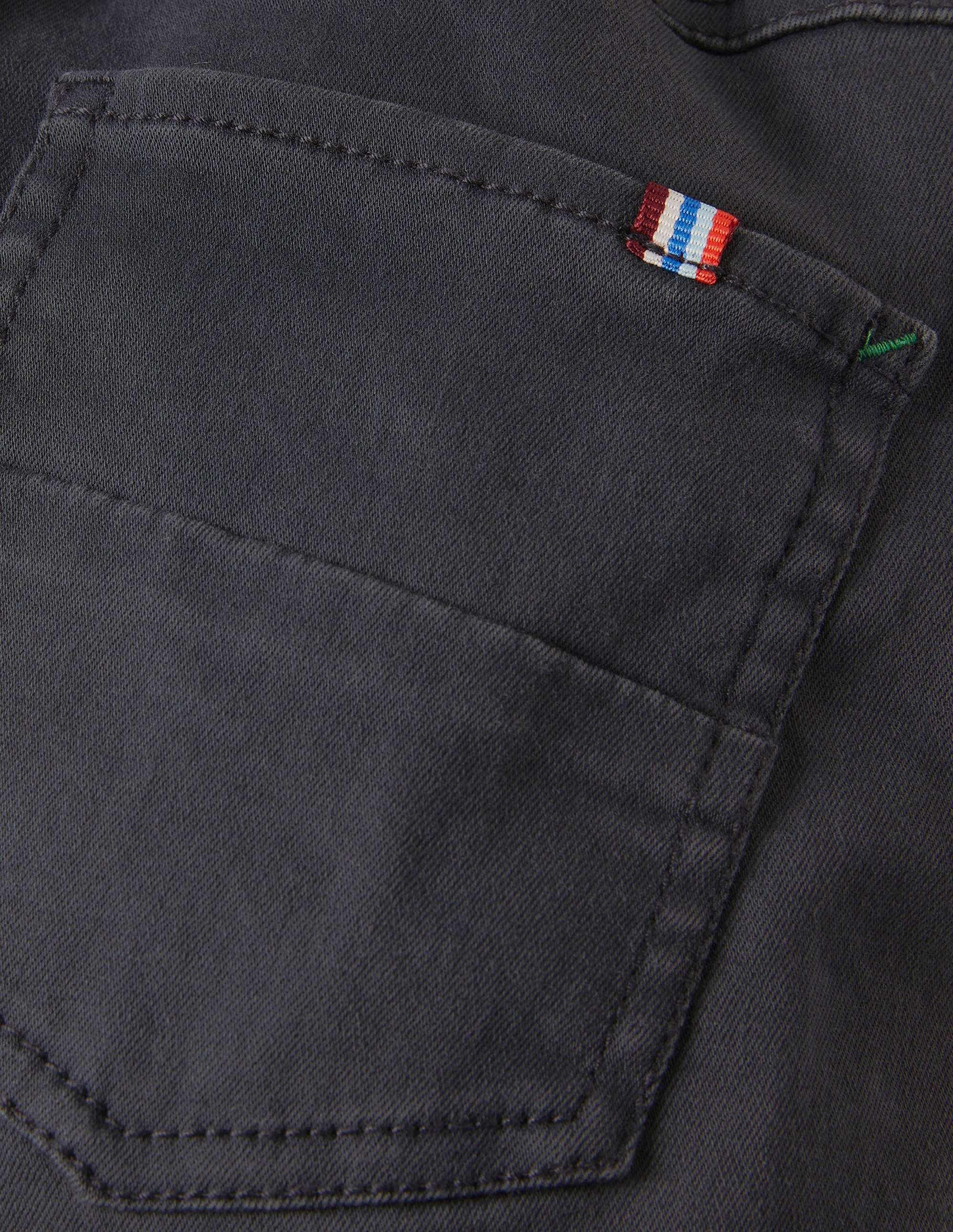 Relaxed Slim Pull-on Pants-Soot Grey - Image 3