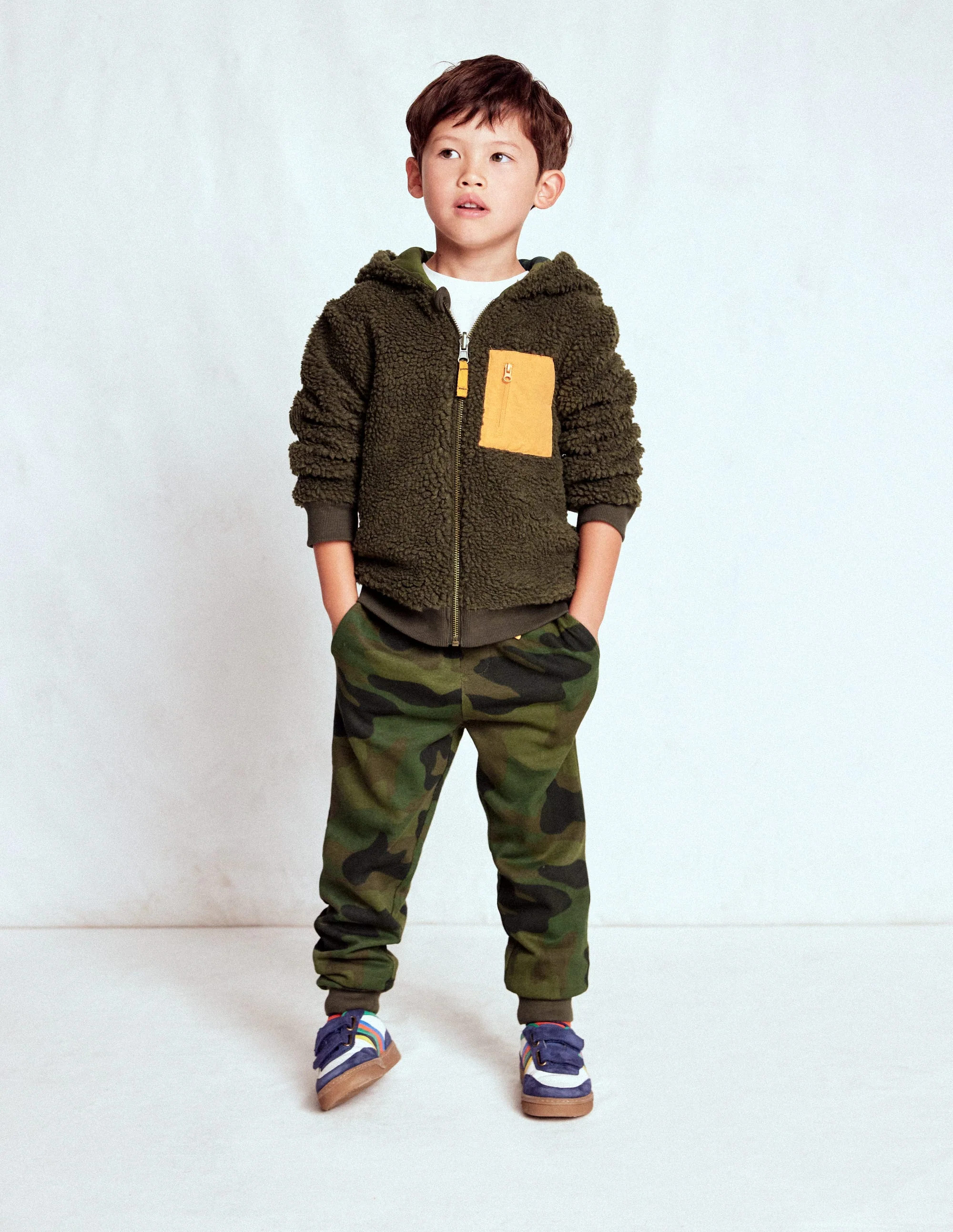Reversible Borg Hoody-Camo - Image 3