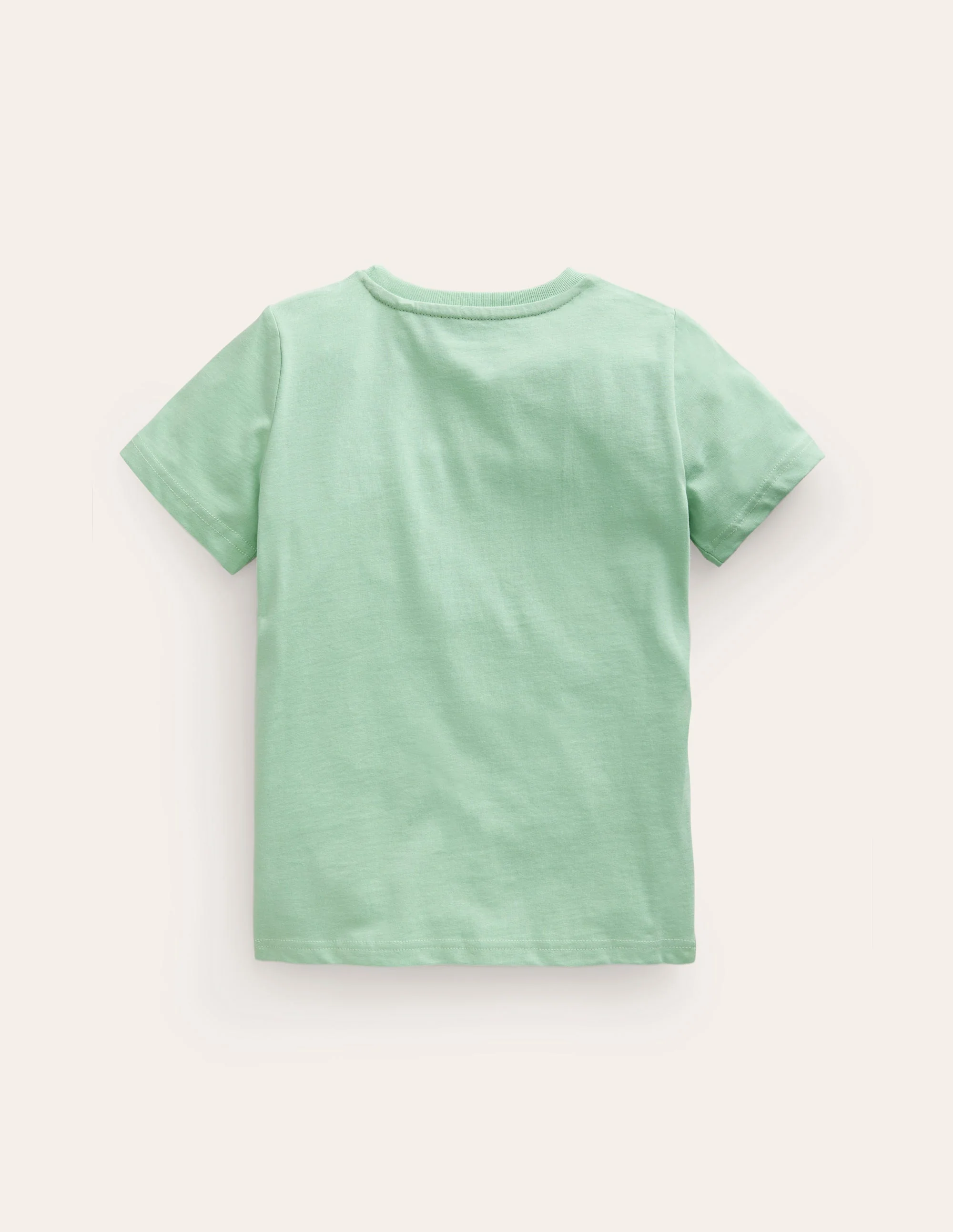 Riso Printed T-shirt-Pistachio Green Dinos - Image 2