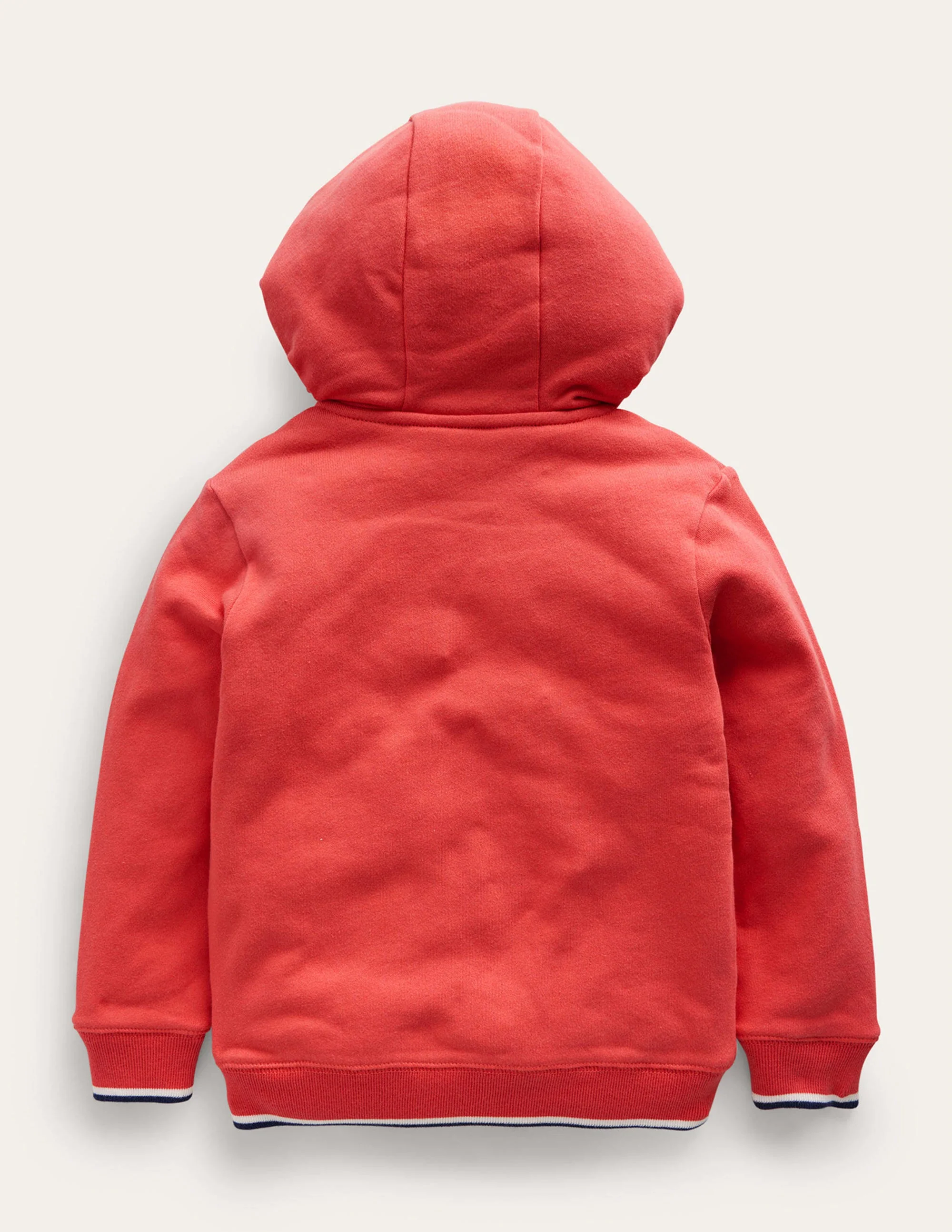 Shaggy-Lined Printed Hoodie-Jam - Image 2
