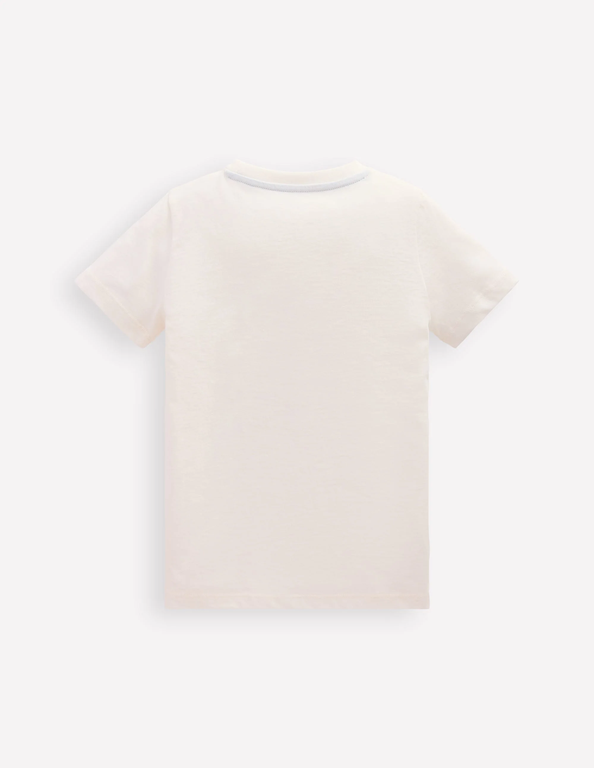 Short Sleeve Graphic T-shirt-Soft Ivory Ice Creams - Image 2