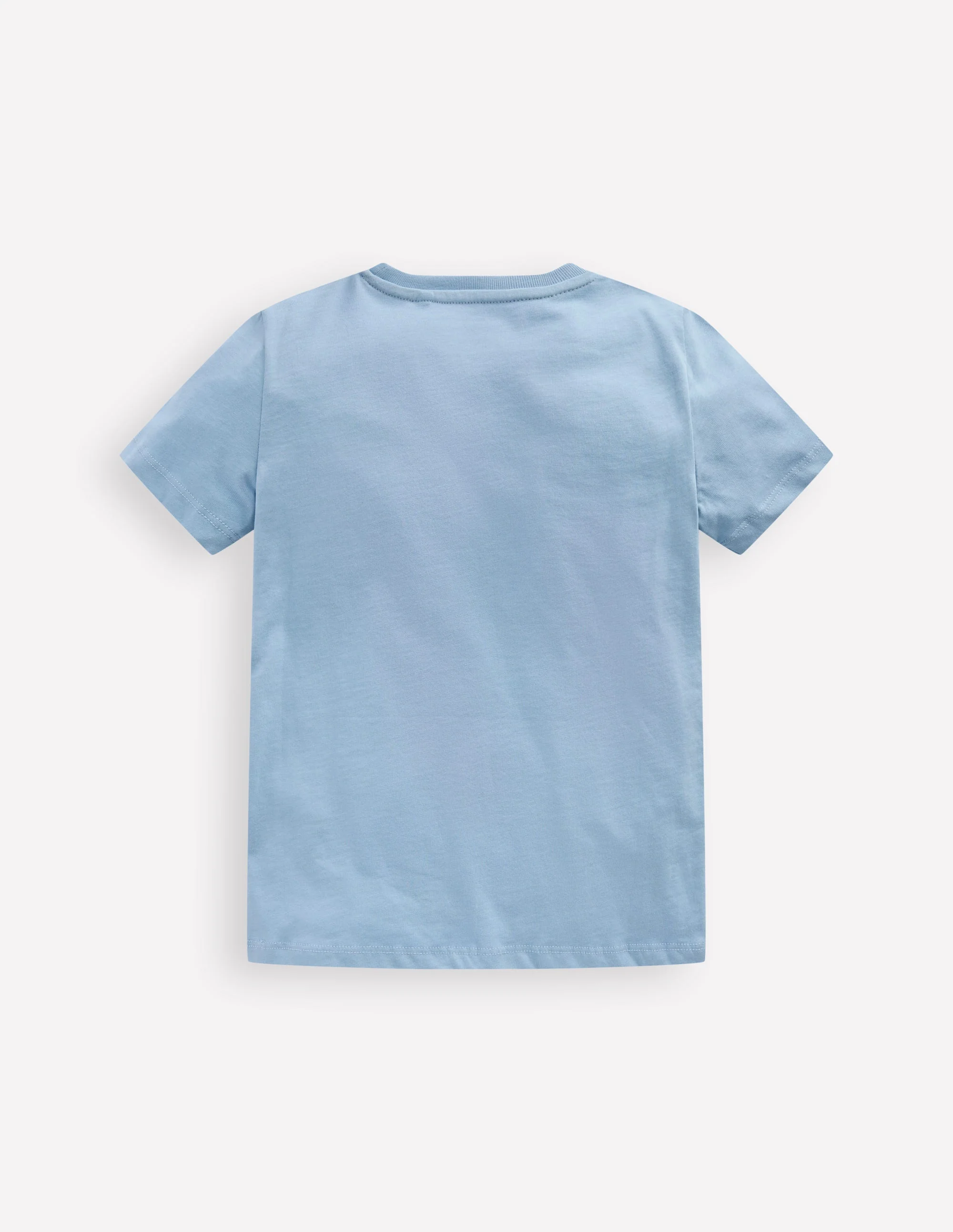 Short Sleeve Graphic T-shirt-Vintage Blue Crabs - Image 2