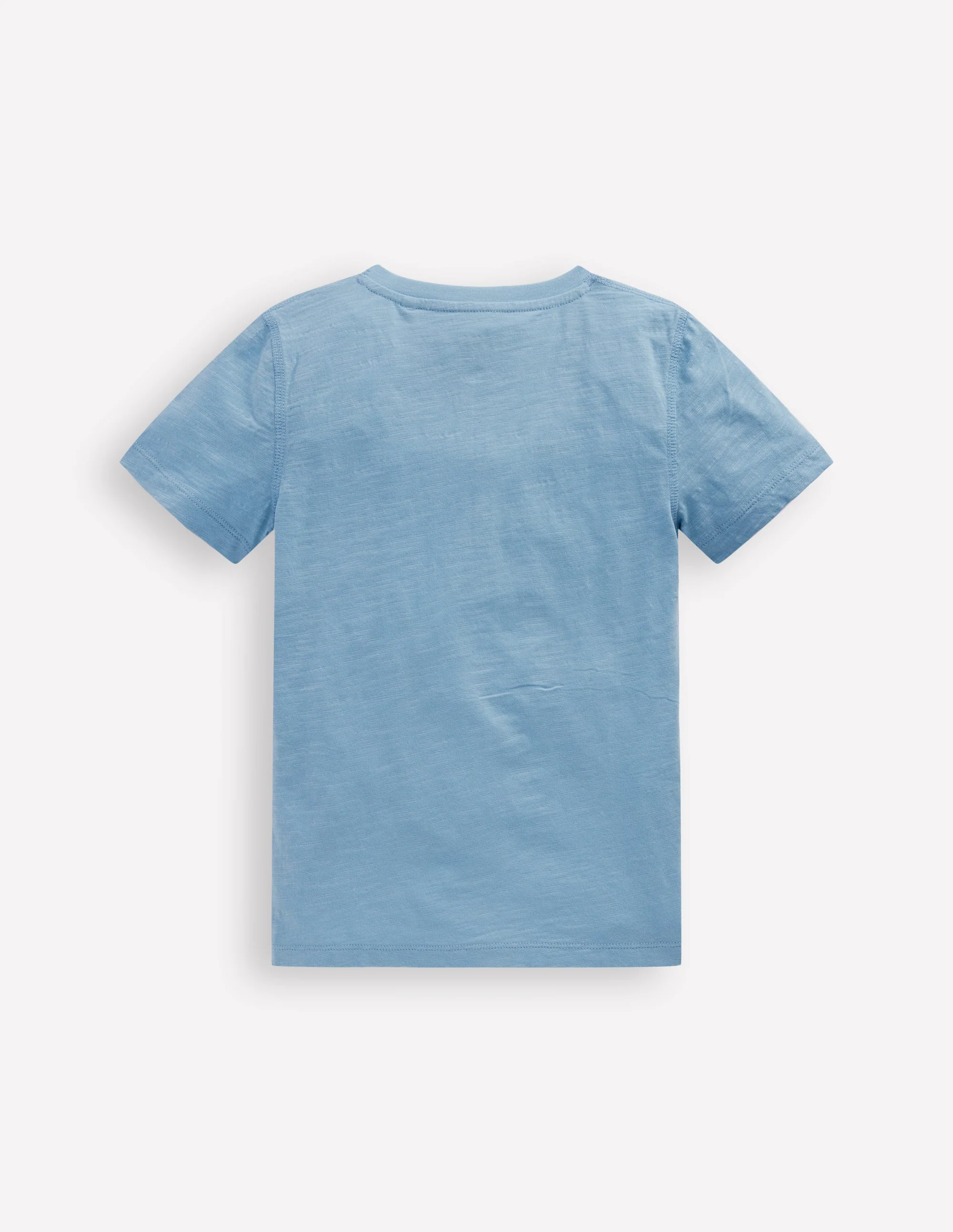 Short Sleeve Henley T-Shirt-Glacier Blue - Image 2