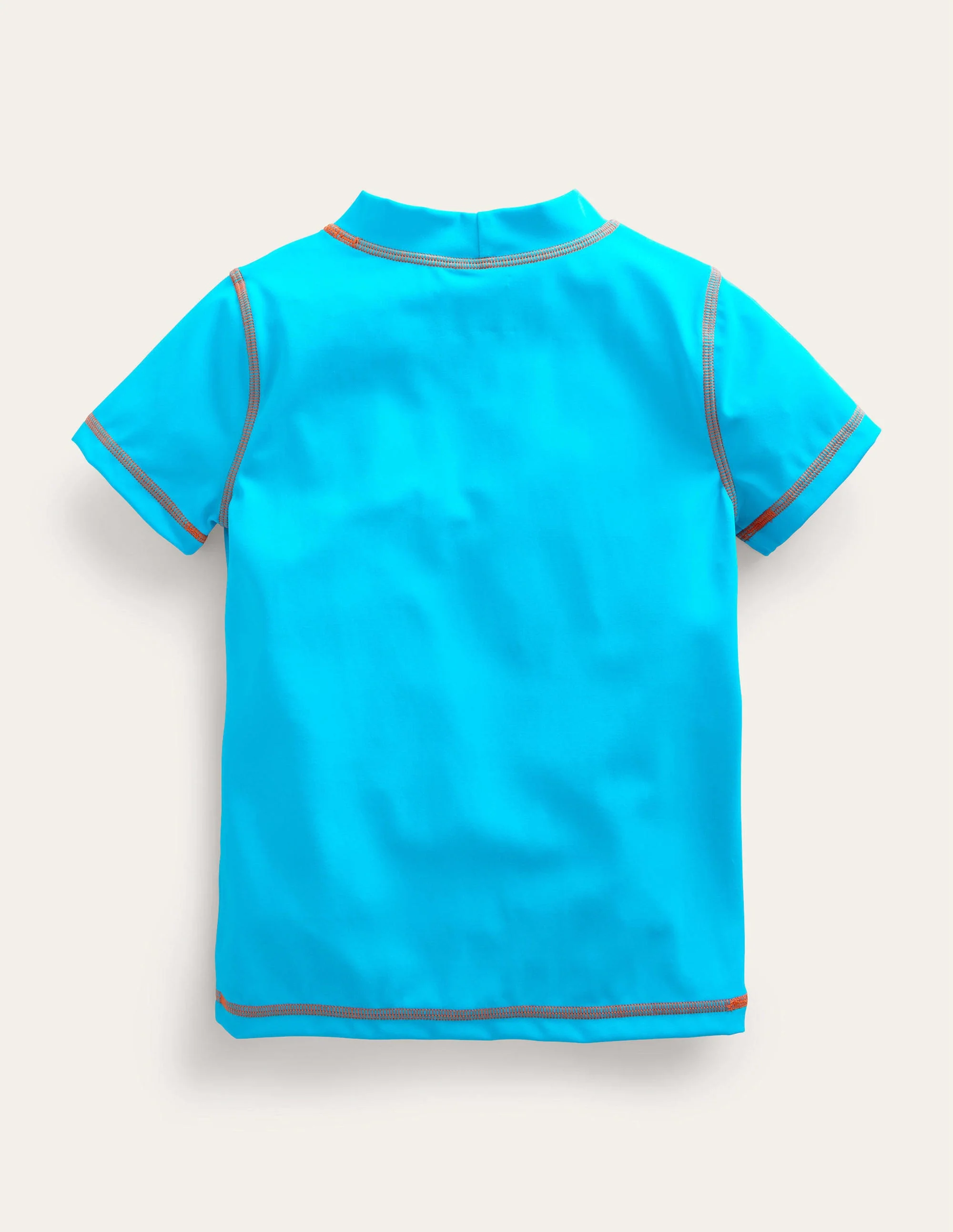 Short Sleeve Rash Guard-Cabana Blue - Image 2