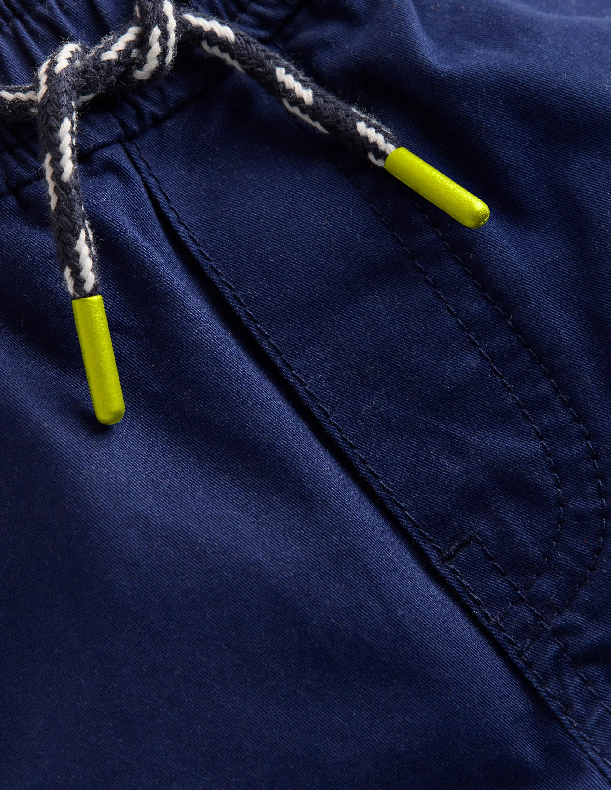 Slim Pull-on Pants-College Navy - Image 5
