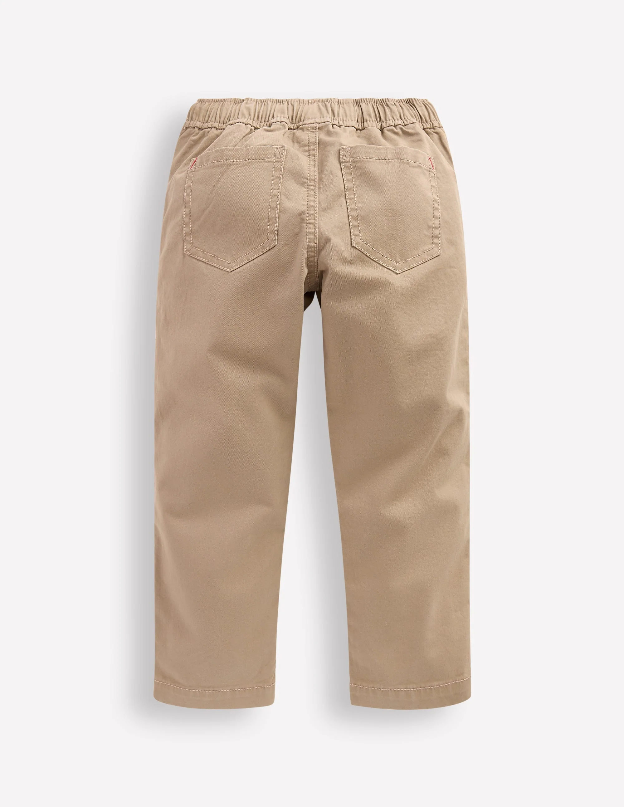 Slim Pull-on Pants-Greige - Image 6