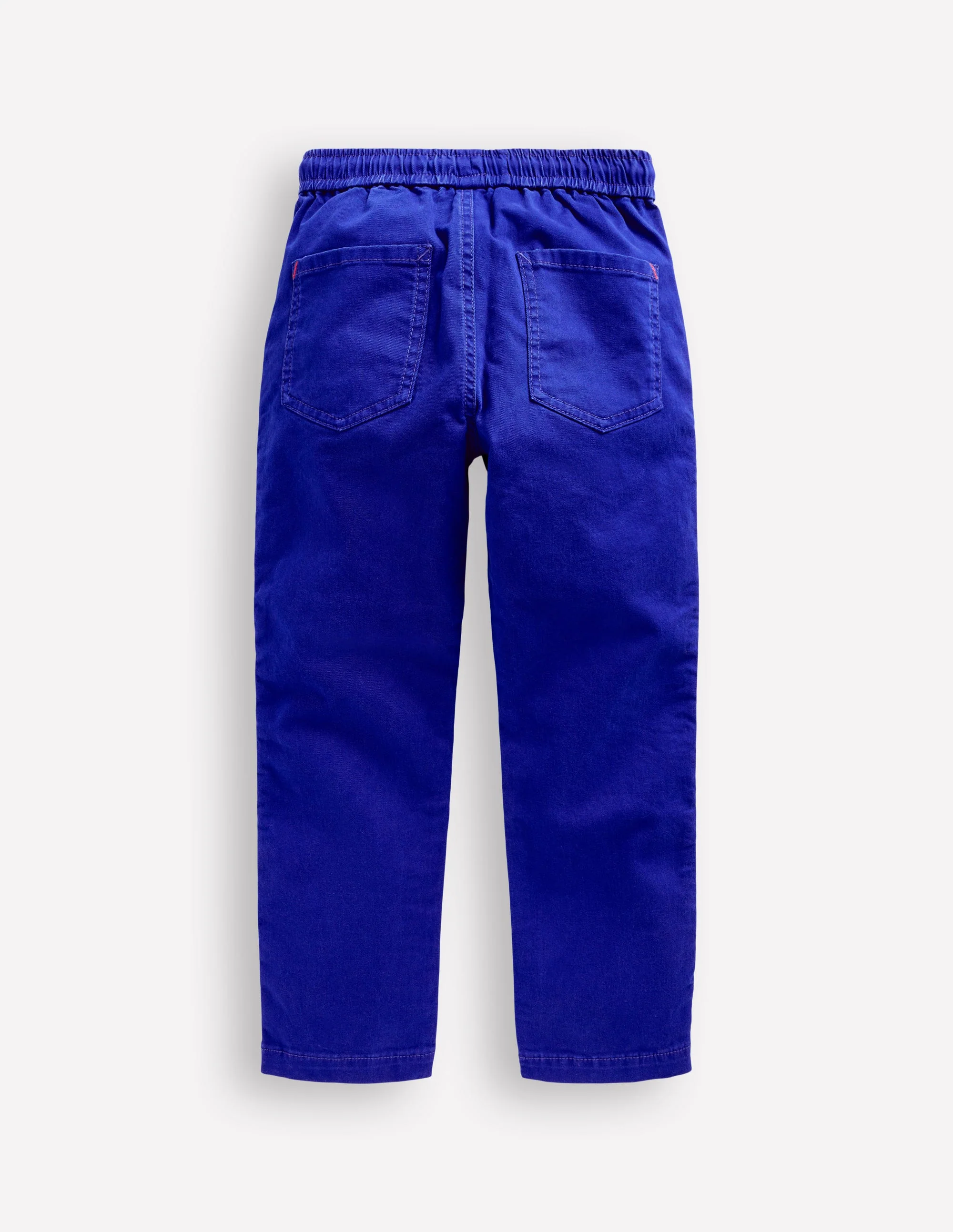 Slim Pull On Trousers-Bright Blue - Image 2