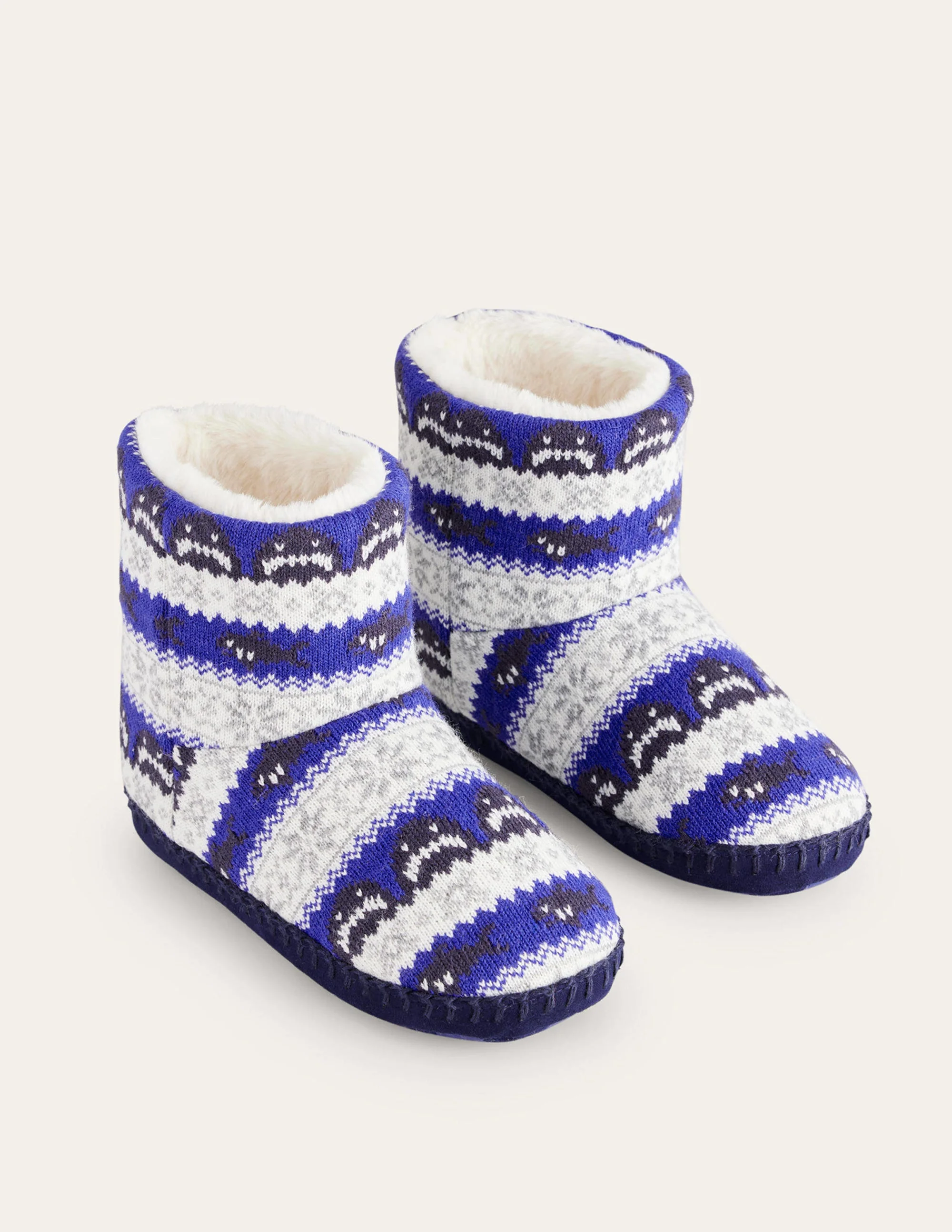 Slipper Boots-Blue Shark - Image 2