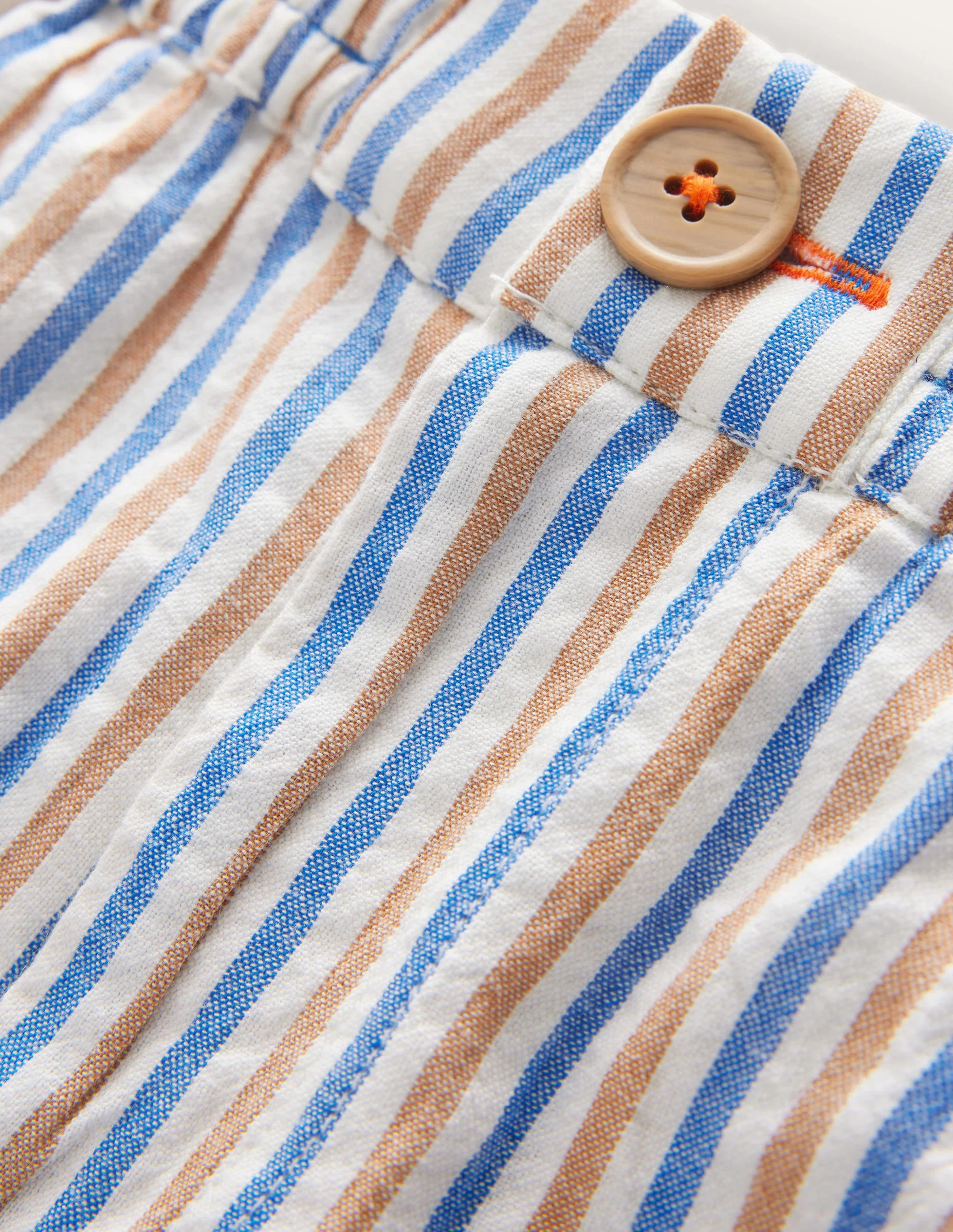 Smart Roll-Up Shorts-Cabana Blue/Chipmunk - Image 3