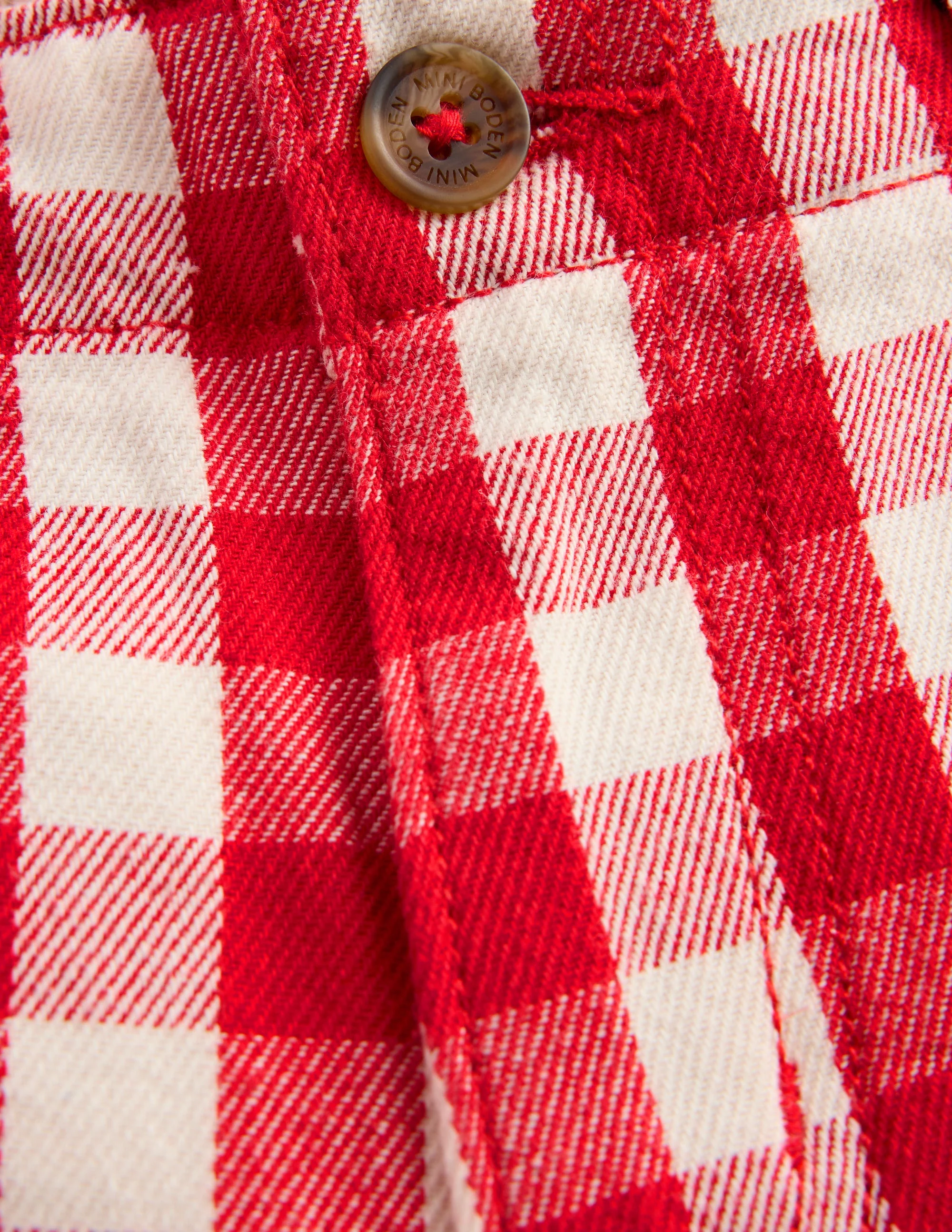 Smart Shorts-Red Gingham - Image 3