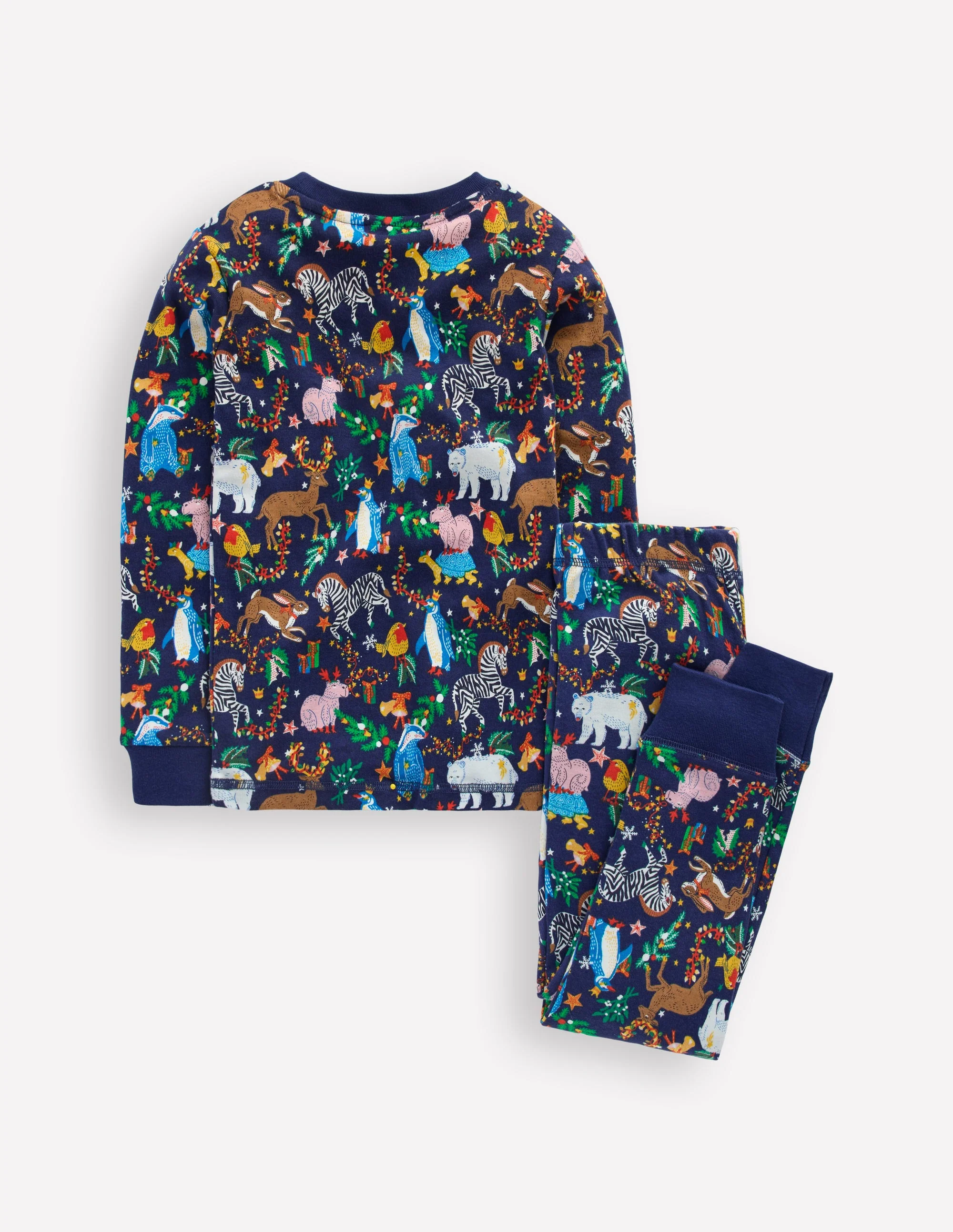 Snug Long John Pajamas-Medieval Christmas party - Image 2