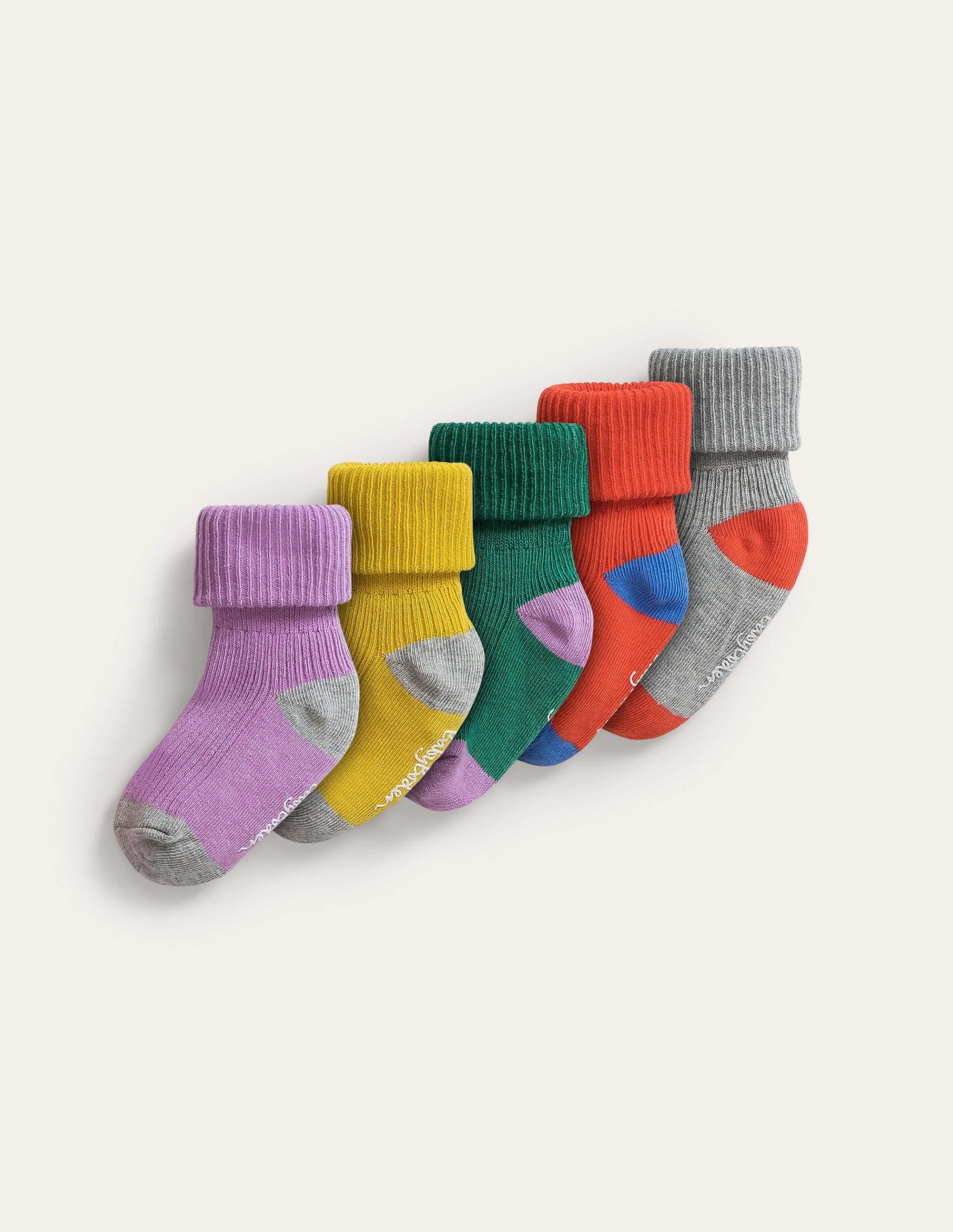 Sock Box 5 Pack-Multi Rib