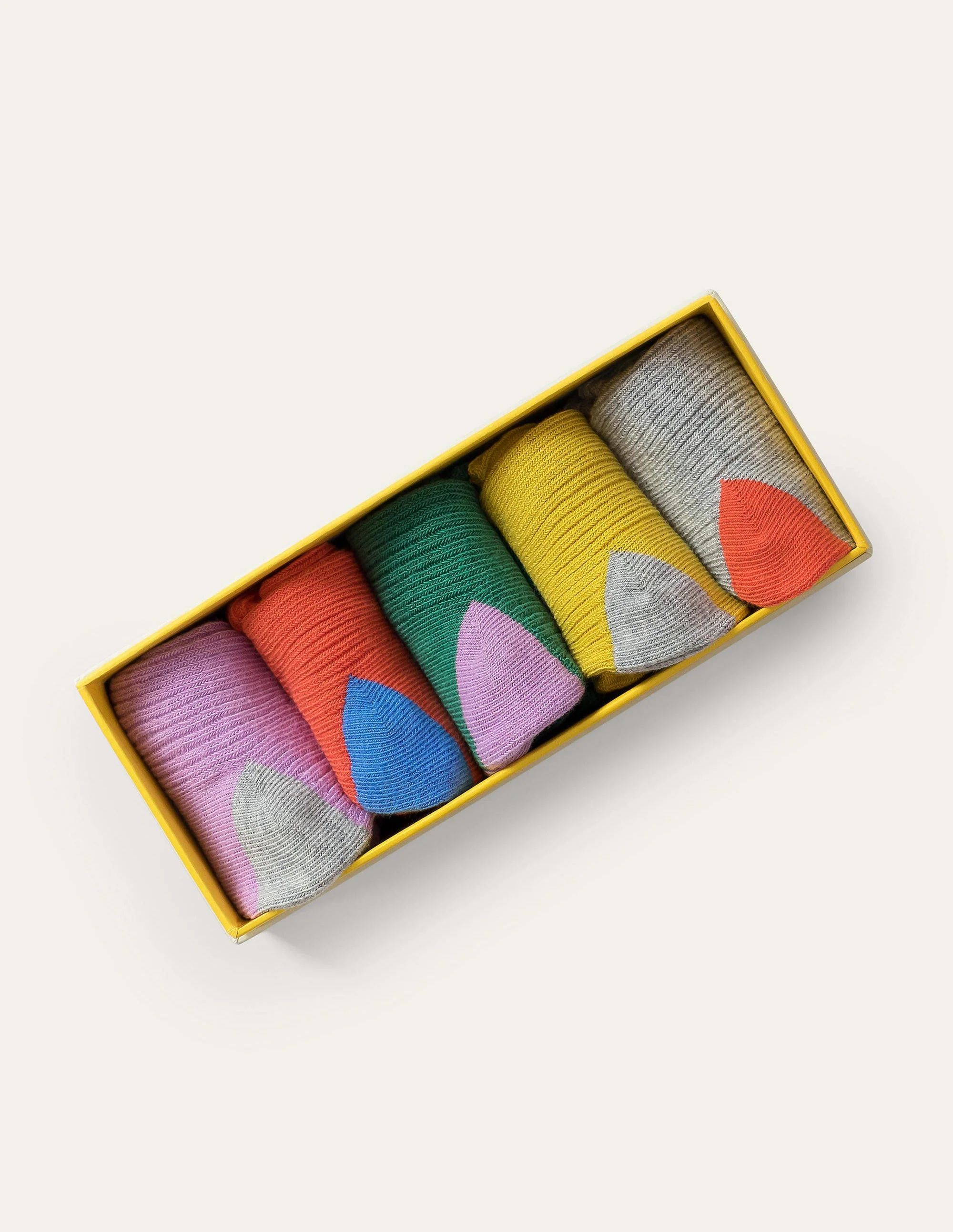 Sock Box 5 Pack-Multi Rib - Image 2