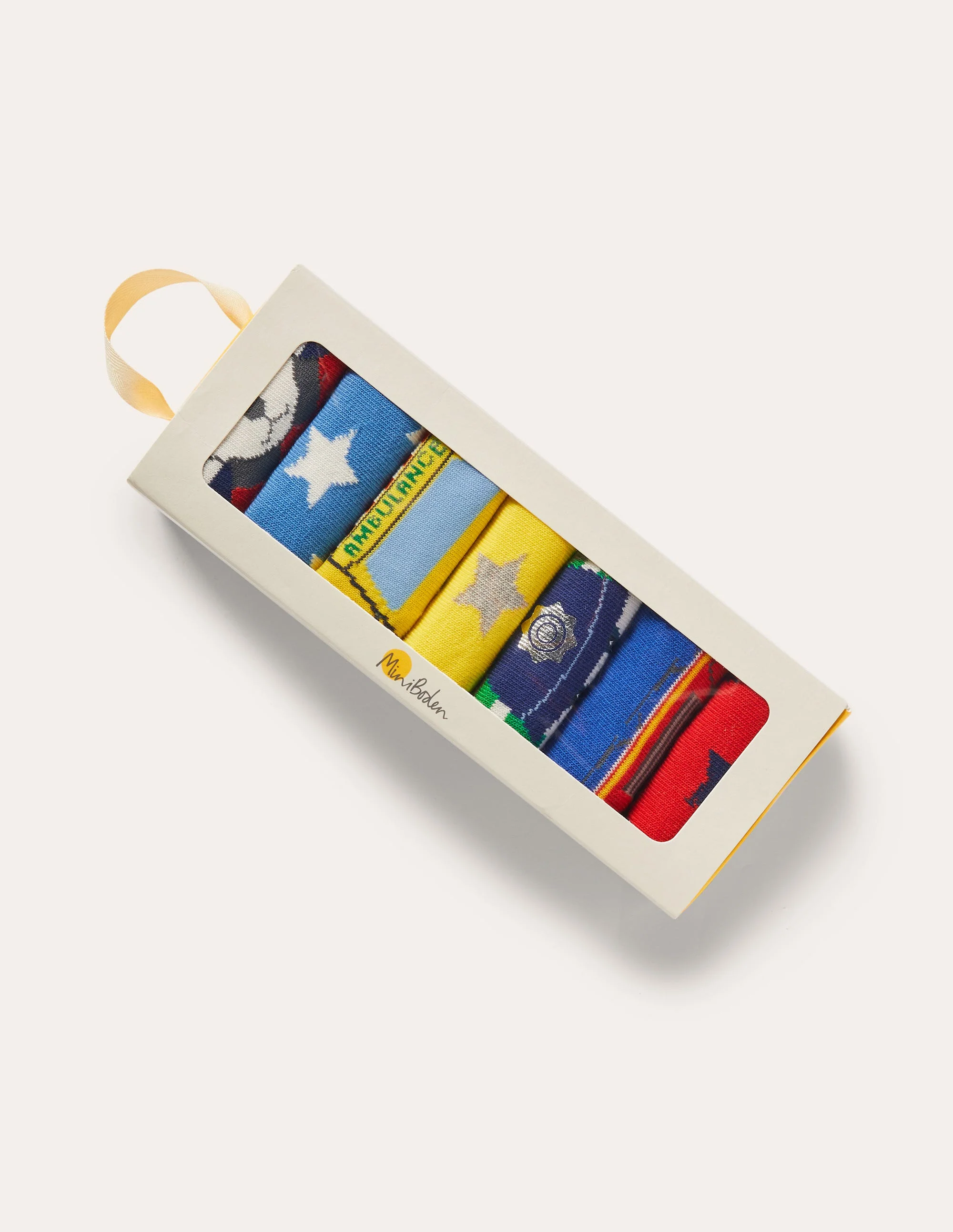 Sock Box 7 Pack-Multi Officers - Image 2