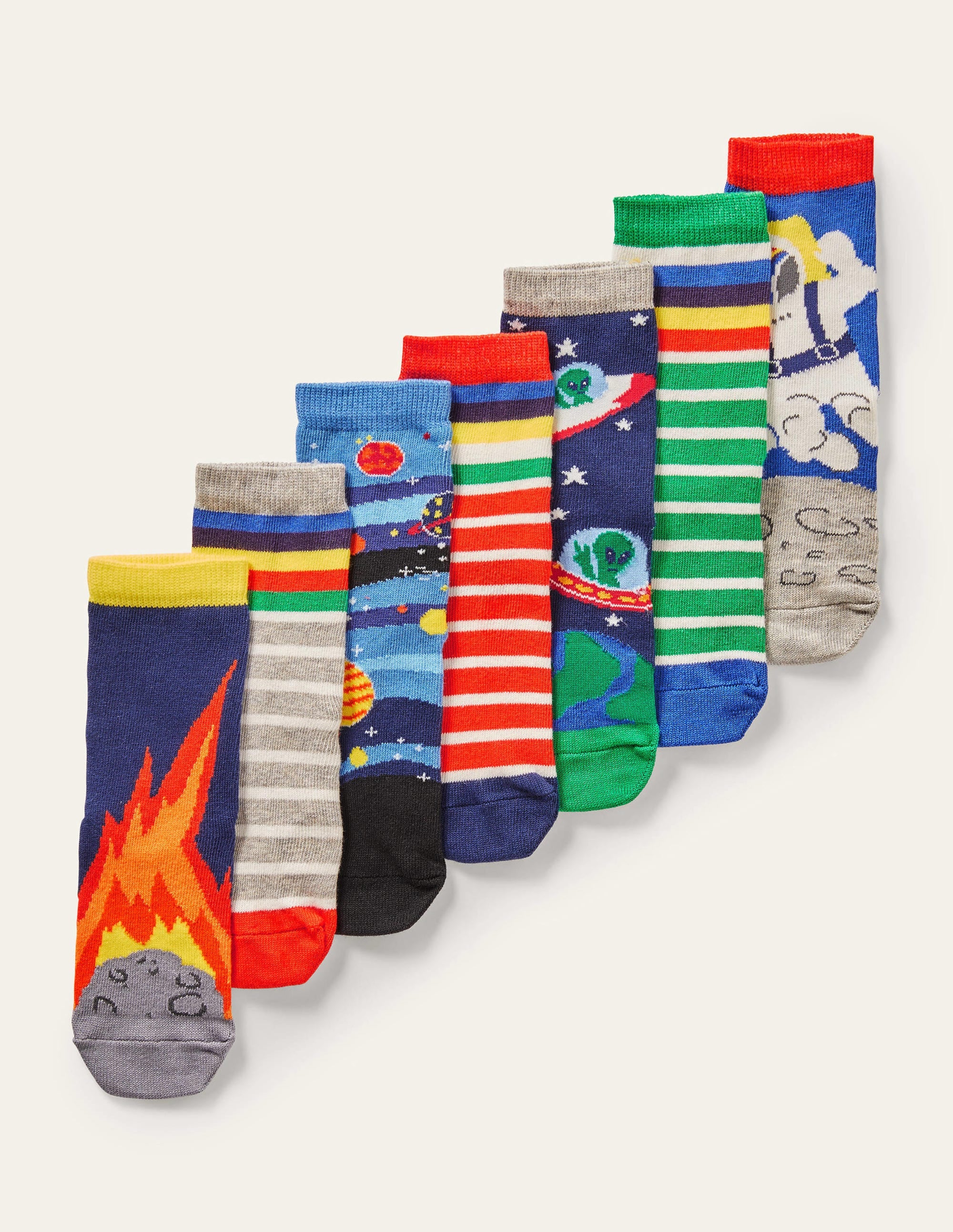 Sock Box 7 Pack-Multi Space