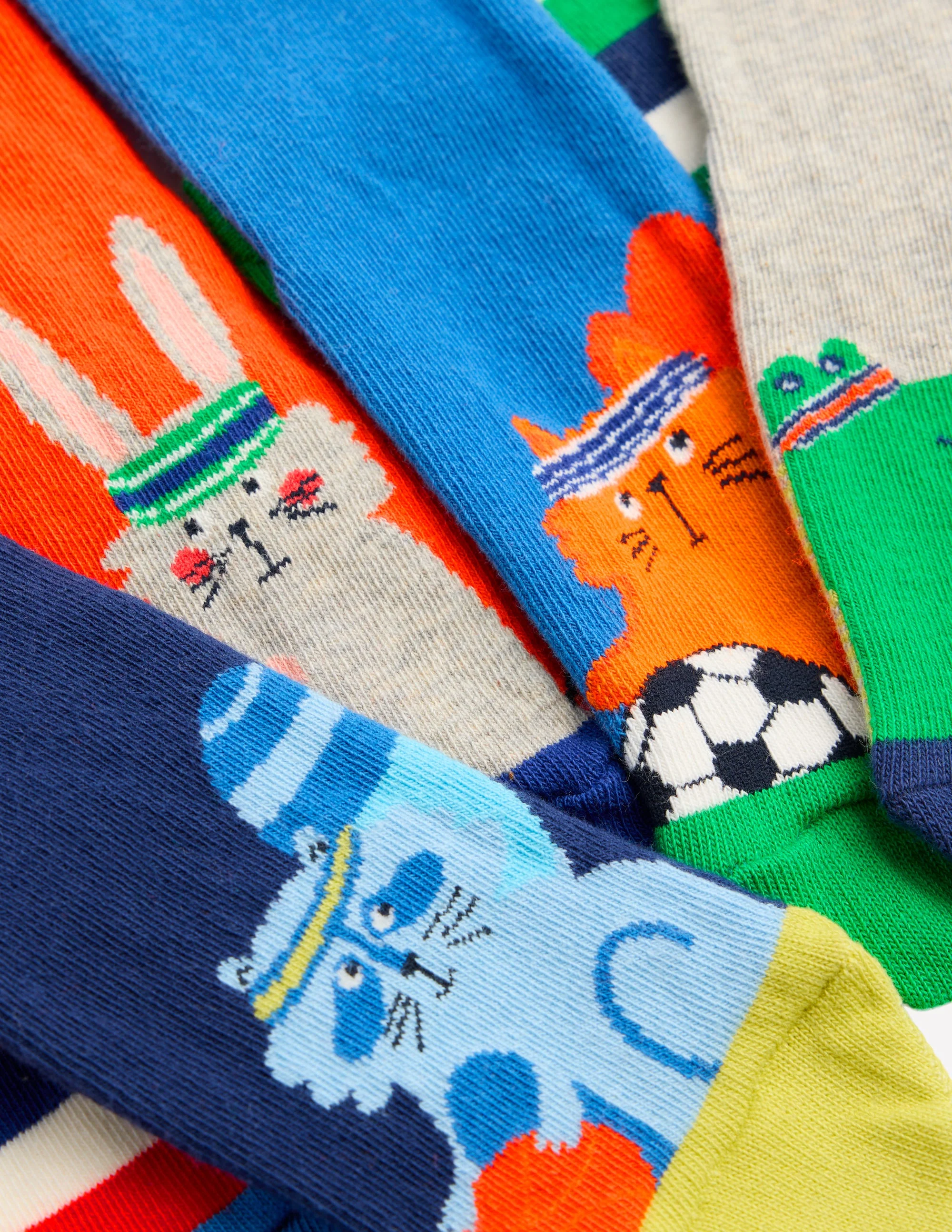 Socks 7 Pack-Sporty Animals - Image 2