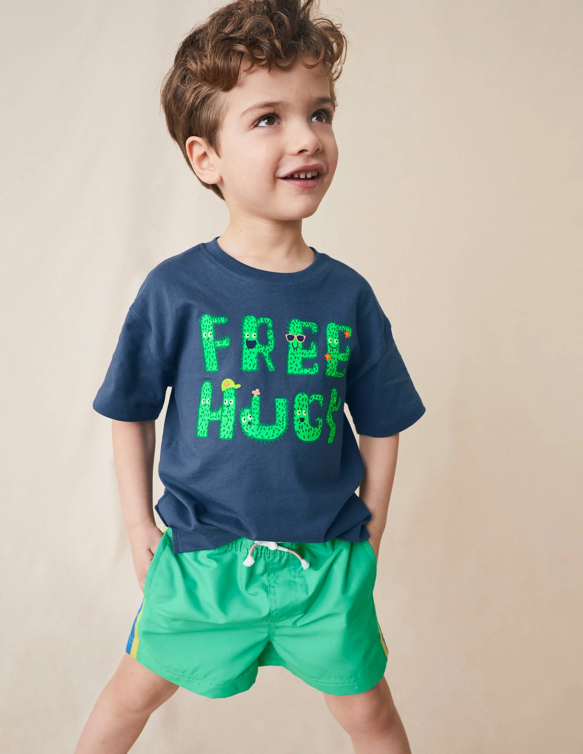 Sporty Stripe Short-Asparagus - Image 4