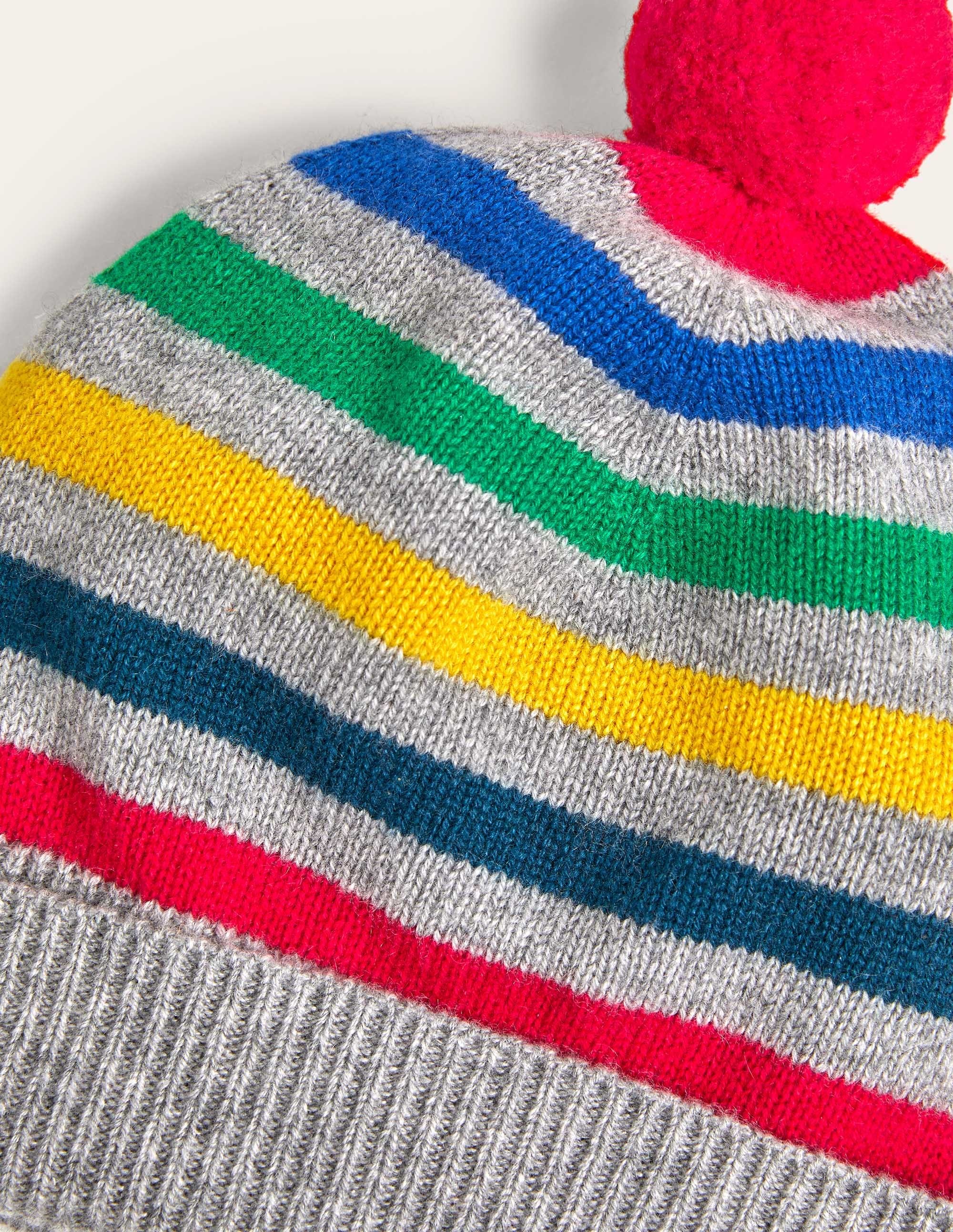 Stripe Cashmere Knitted Set-Multi Stripe - Image 2
